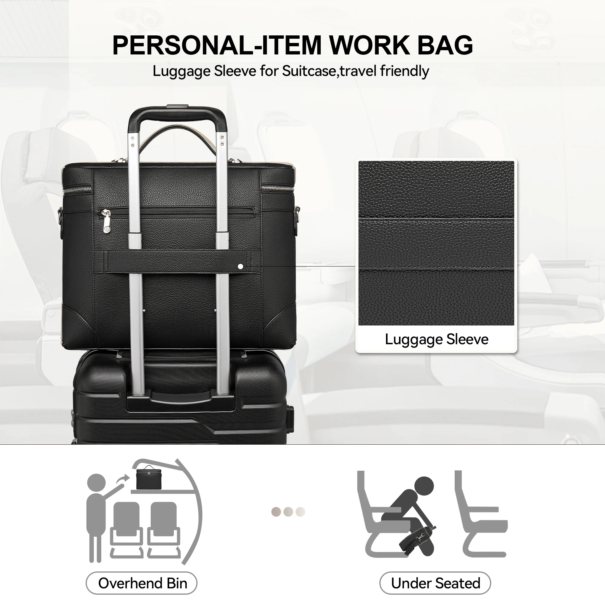 Elsa 16" Designer Briefcase Tote - Image 16