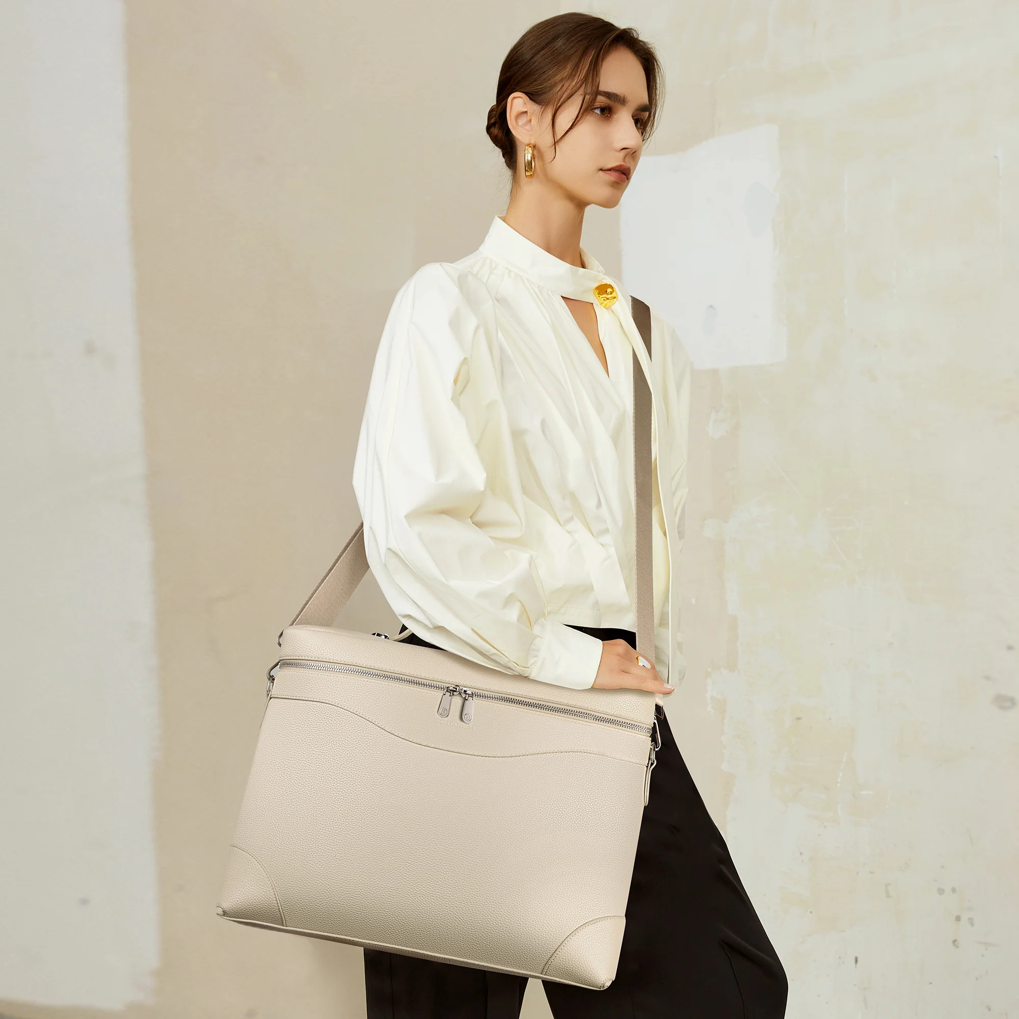 Elsa 16" Designer Briefcase Tote - Image 3