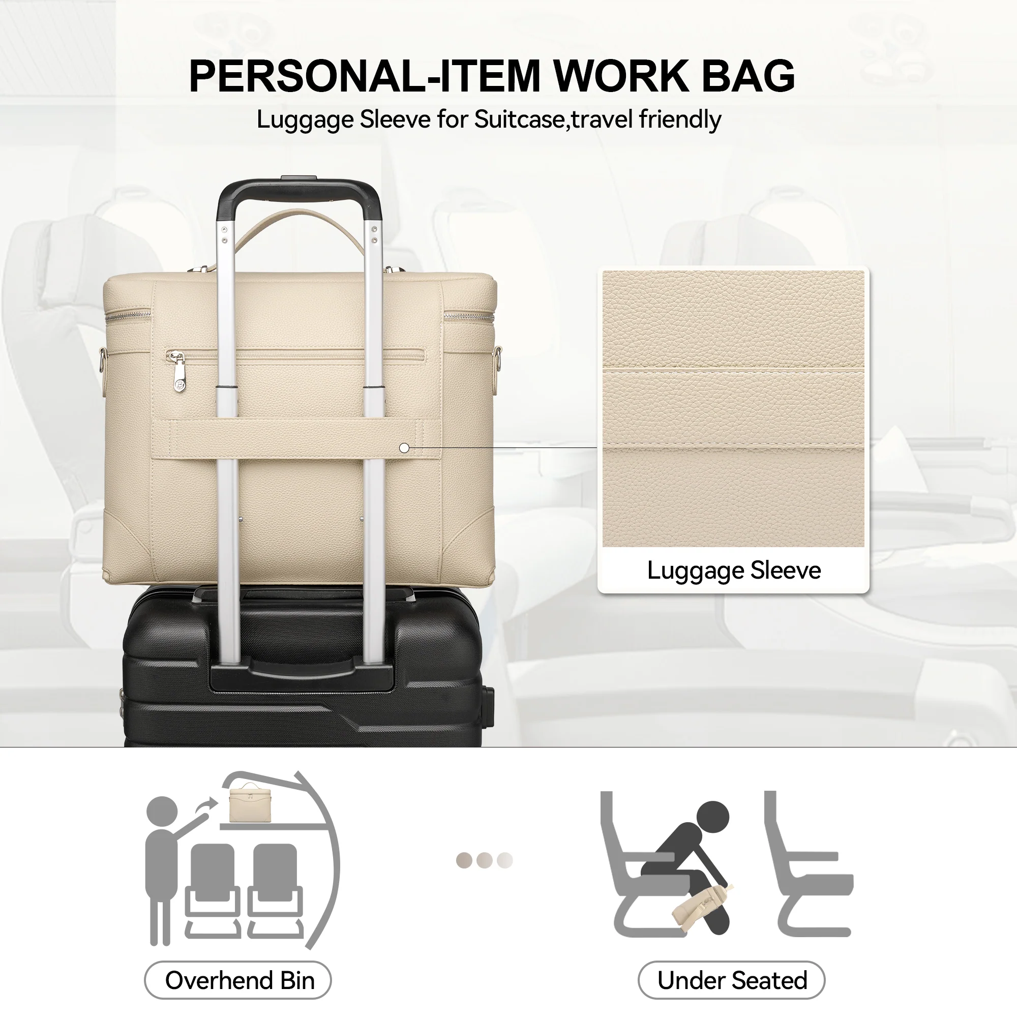 Elsa 16" Designer Briefcase Tote - Image 7