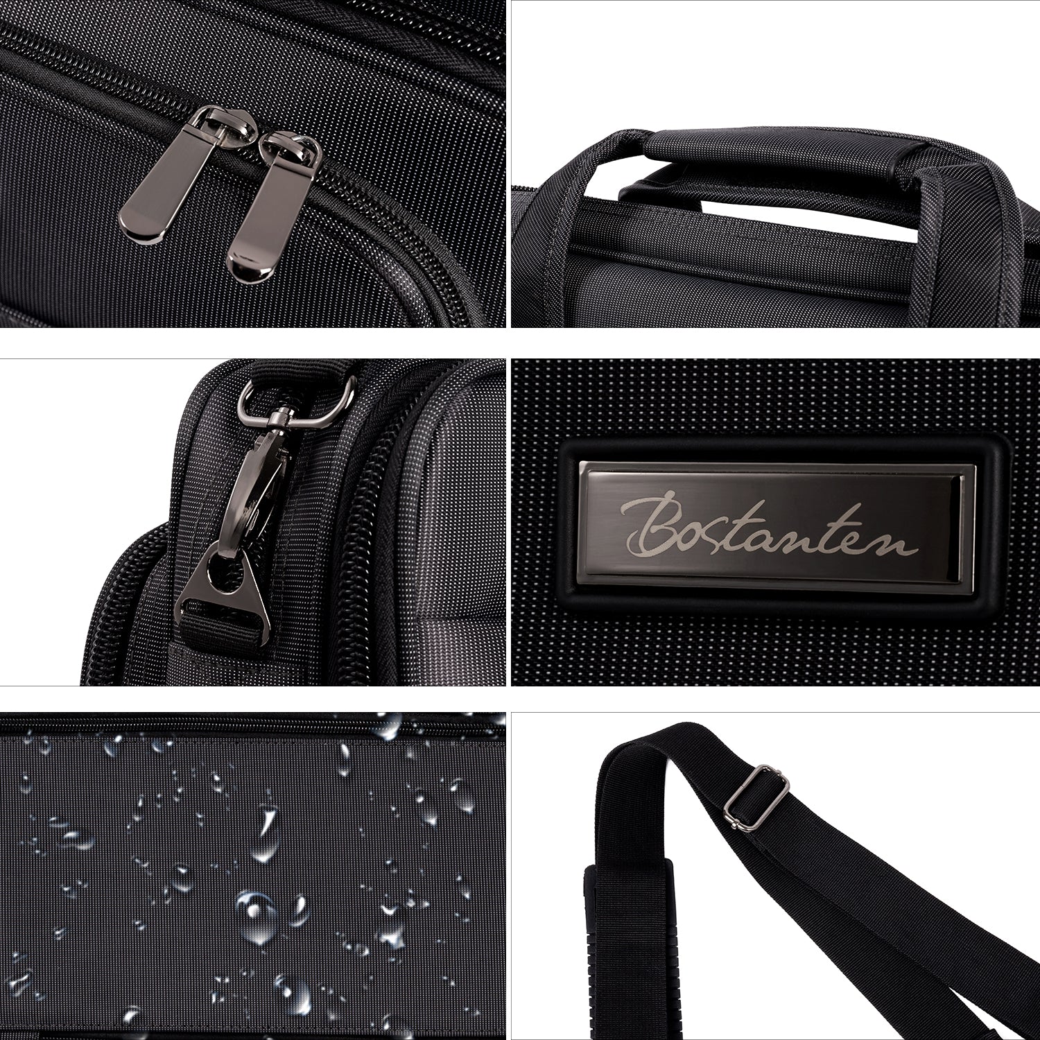 Waterproof Lightweight Briefcase for Men | 17' Laptop - Image 9
