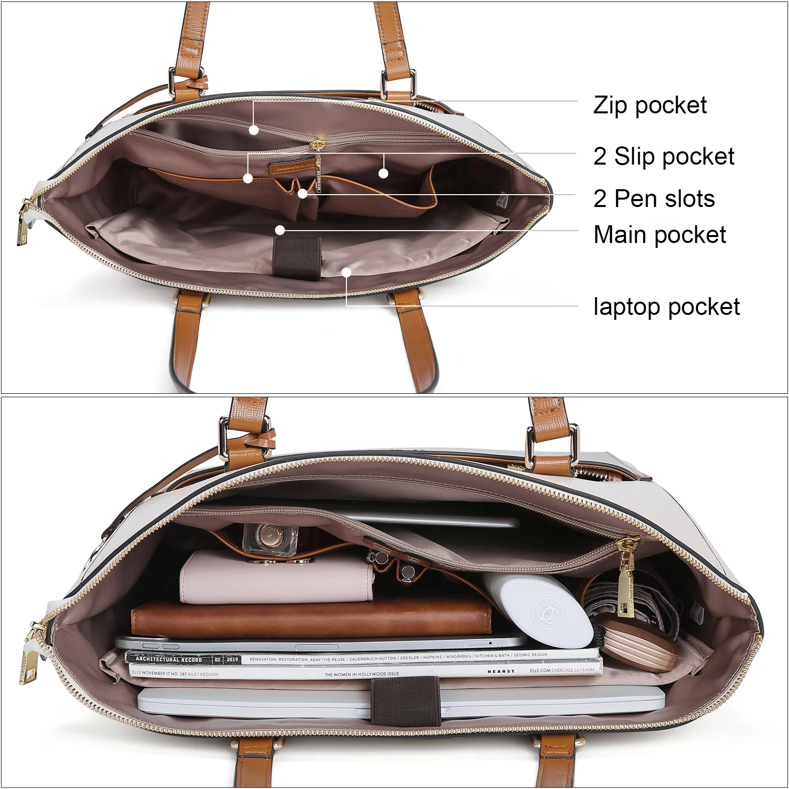Jasmina  Quality Lightweight Briefcase — Elite - Image 19