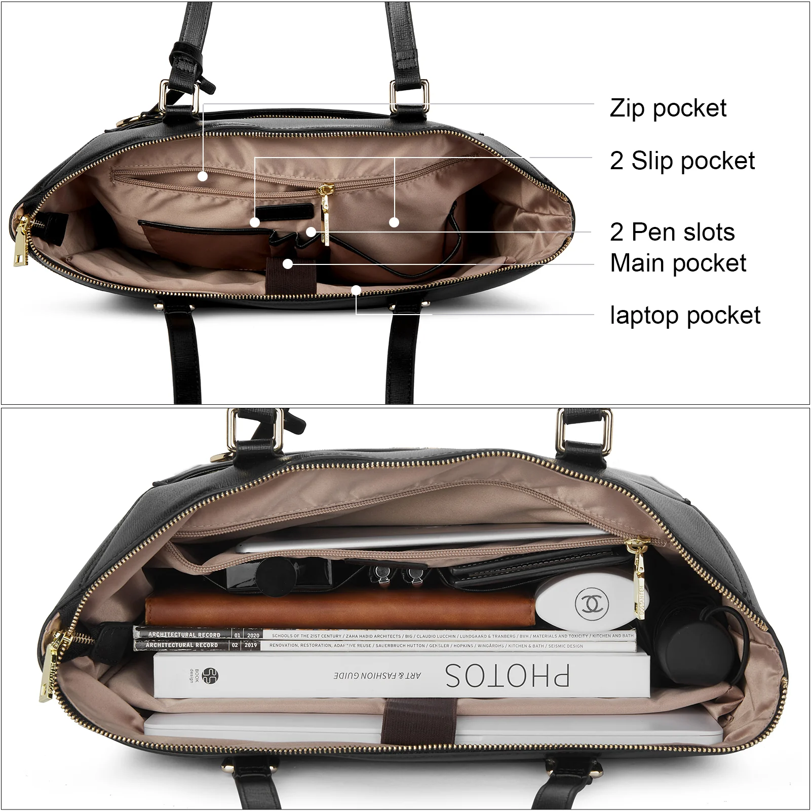 Jasmina  Quality Lightweight Briefcase — Elite - Image 7