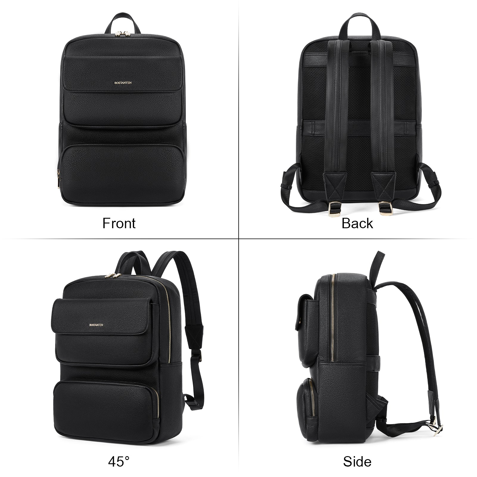 Vallis 15.6‘’ Casual Business Travel Laptop Backpack - Image 15