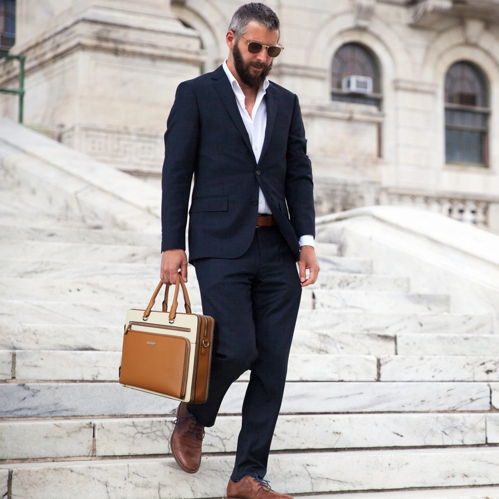 Carol 15.6 Inch Laptop Briefcase — Business Trips - Image 24
