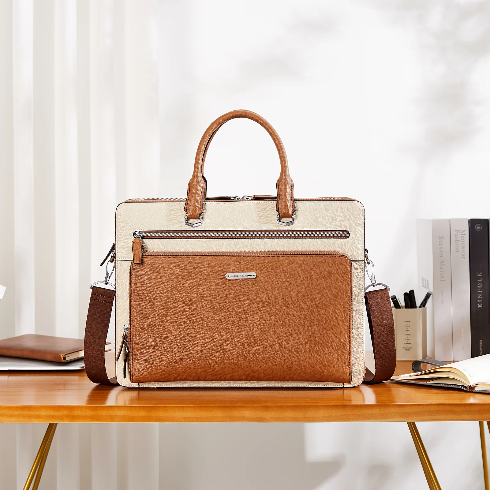 Carol 15.6 Inch Laptop Briefcase — Business Trips - Image 25