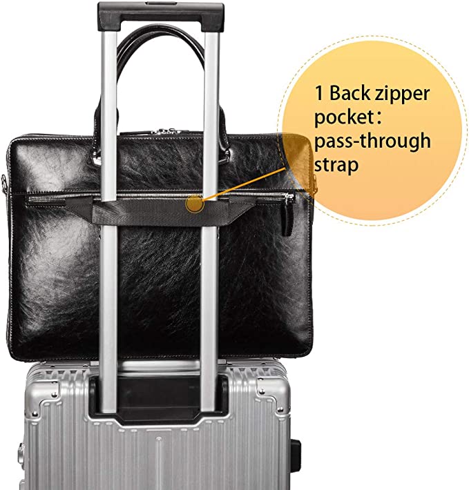 Carol 15.6 Inch Laptop Briefcase — Business Trips - Image 4