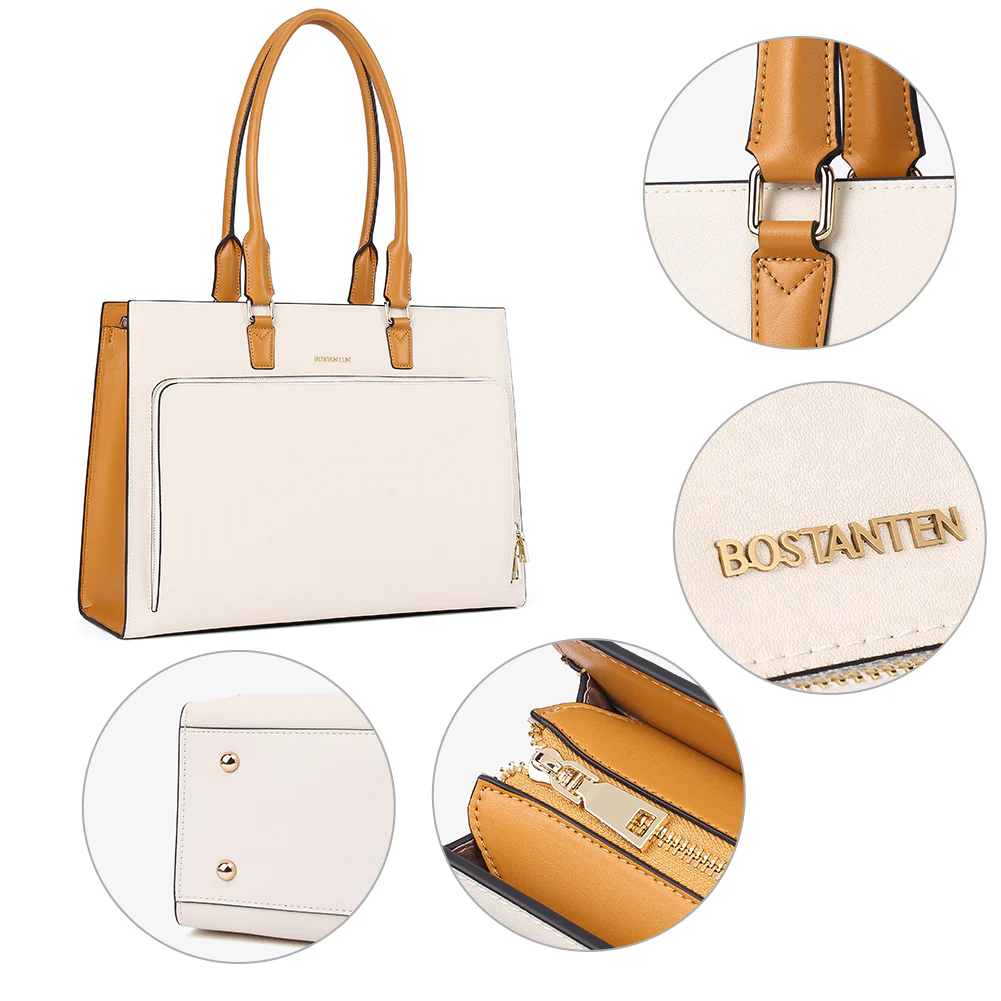 Carol Women's Briefcase Purse — Handbag Shoulder bag - Image 6