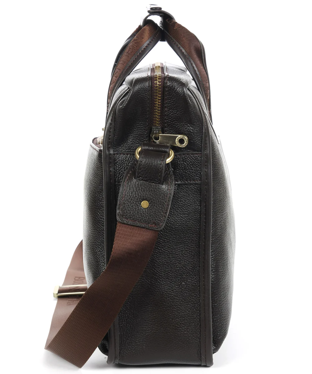 Royal Retro Leather Briefcase | 14' Laptop - Image 12