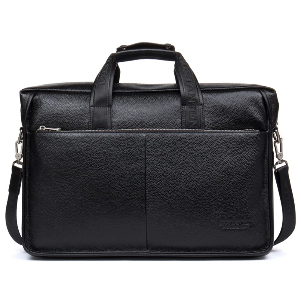 Royal Retro Leather Briefcase | 17' Laptop - Image 13