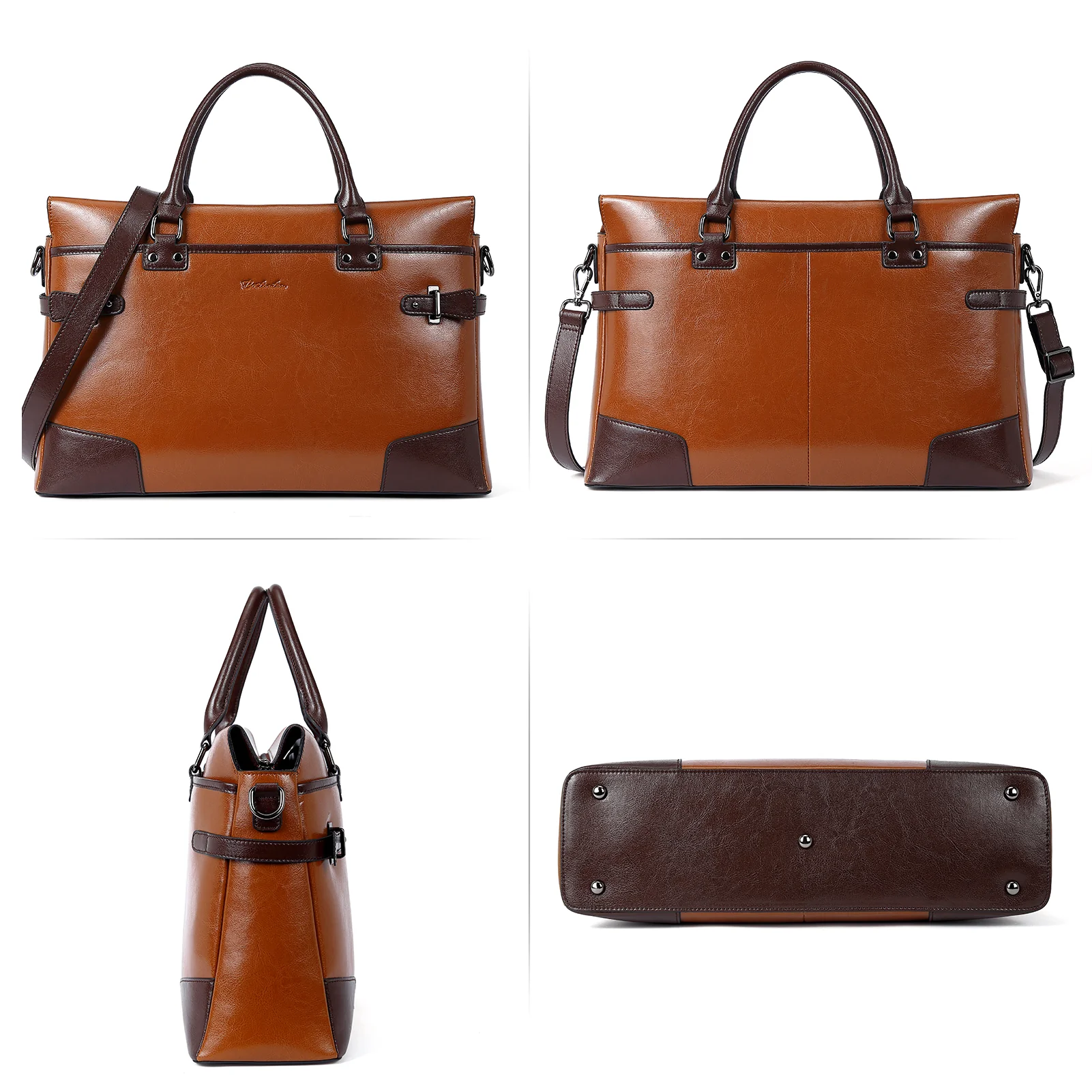 Machk Women Briefcase Bag — TOP 1 - Image 17