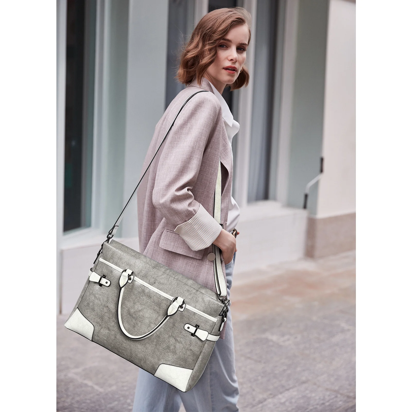 Machk Women Briefcase Bag — TOP 1 - Image 23