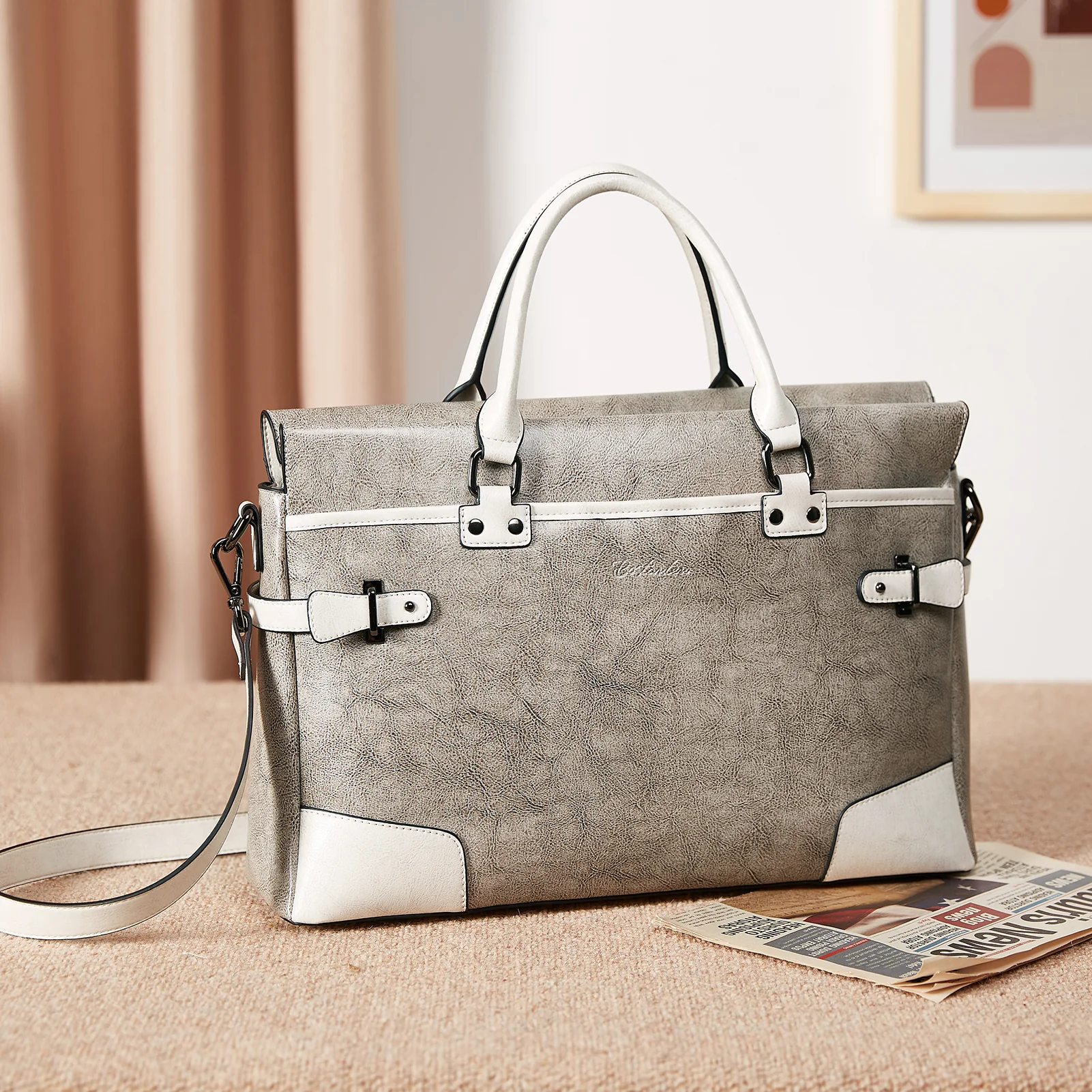 Machk Women Briefcase Bag — TOP 1 - Image 28