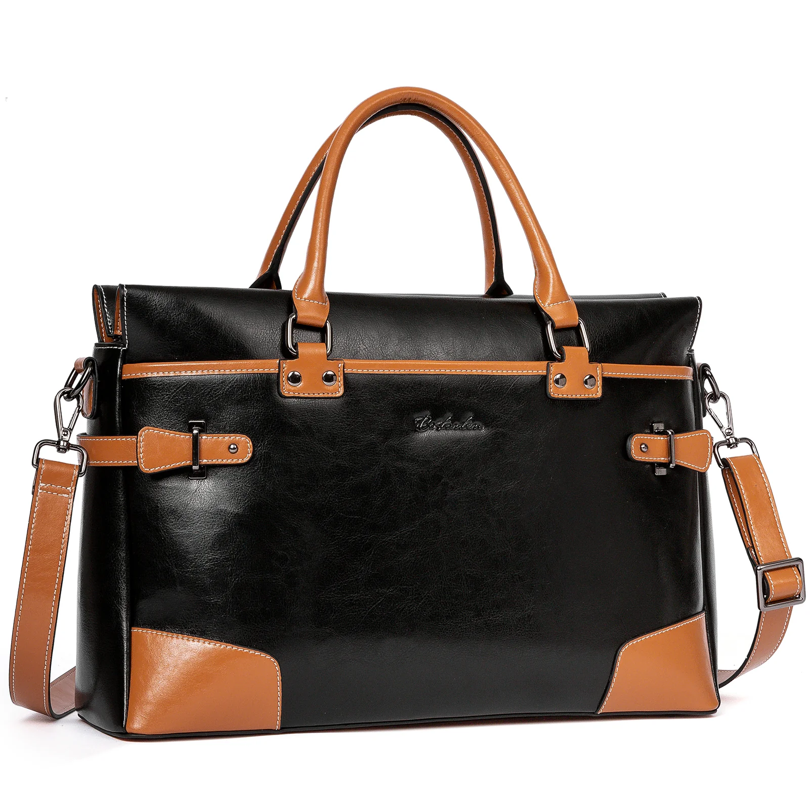 Machk Women Briefcase Bag — TOP 1 - Image 8