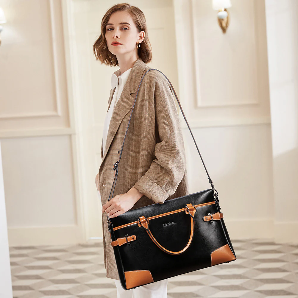 Machk Women Briefcase Bag — TOP 1 - Image 9