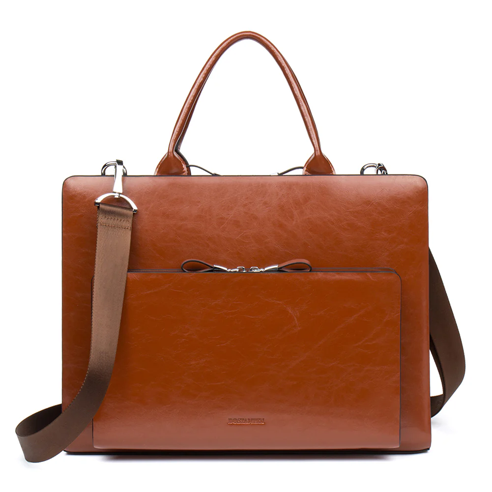 Carol Womens Leather Briefcase —  Capable - Image 8