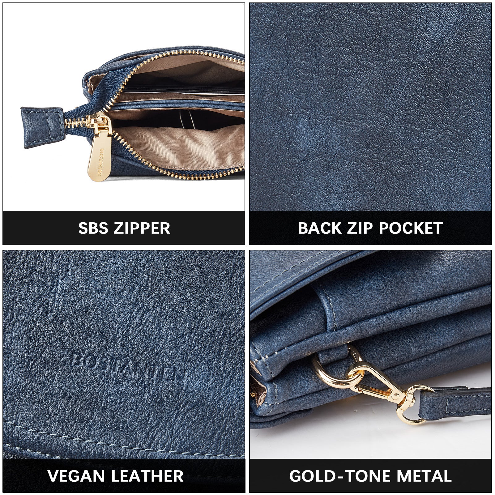 Evelyn Leather Crossbody Phone Wallet For Women —— Boudoir Style - Image 52