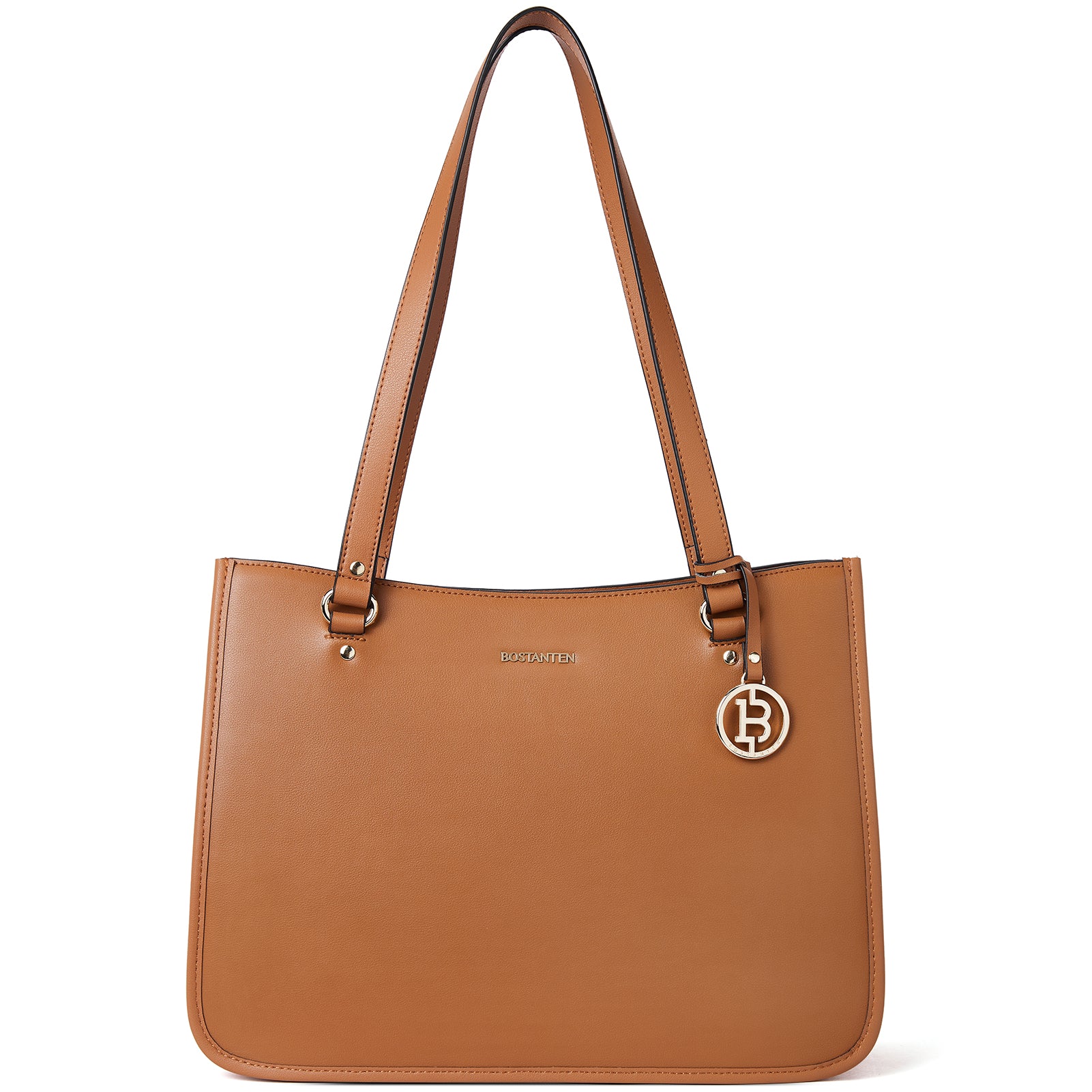 BOSTANTEN Leather Handbags Deigner Tote Bag Women Top-Handle Satchel Purses Shoulder Bags - Image 16