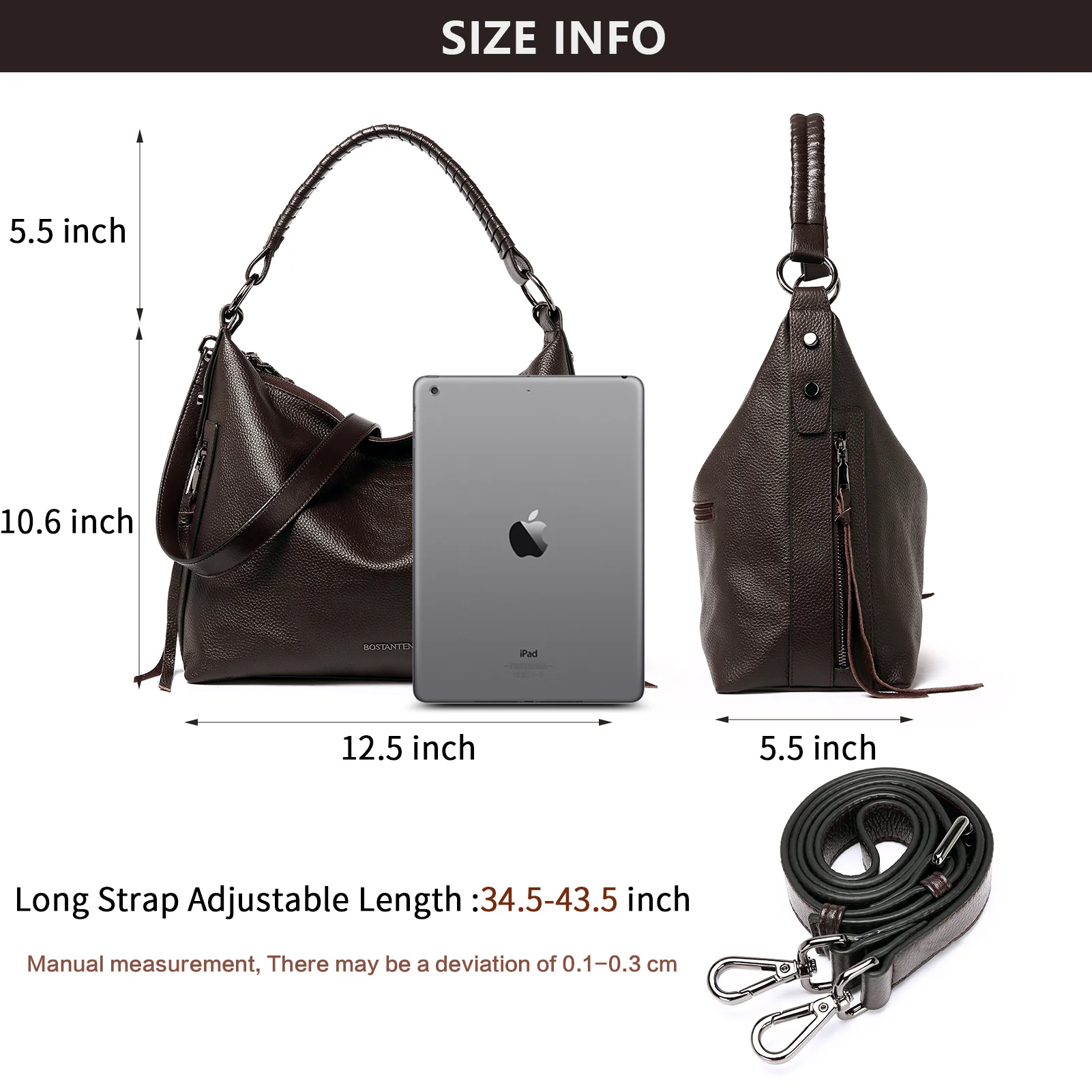 Kweli Stylish Concealed Carry Hobo Bag - Perfect for Any Occasion - Image 5