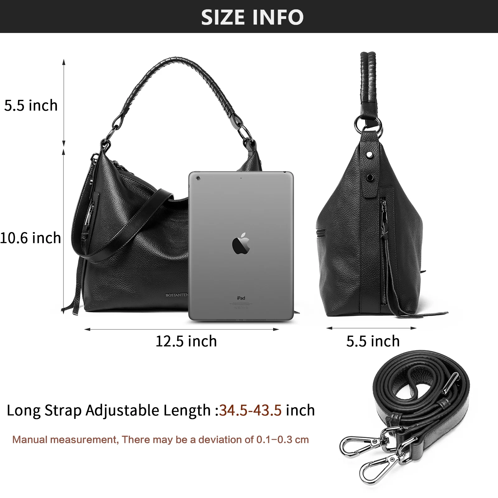 Kweli Stylish Concealed Carry Hobo Bag - Perfect for Any Occasion - Image 9
