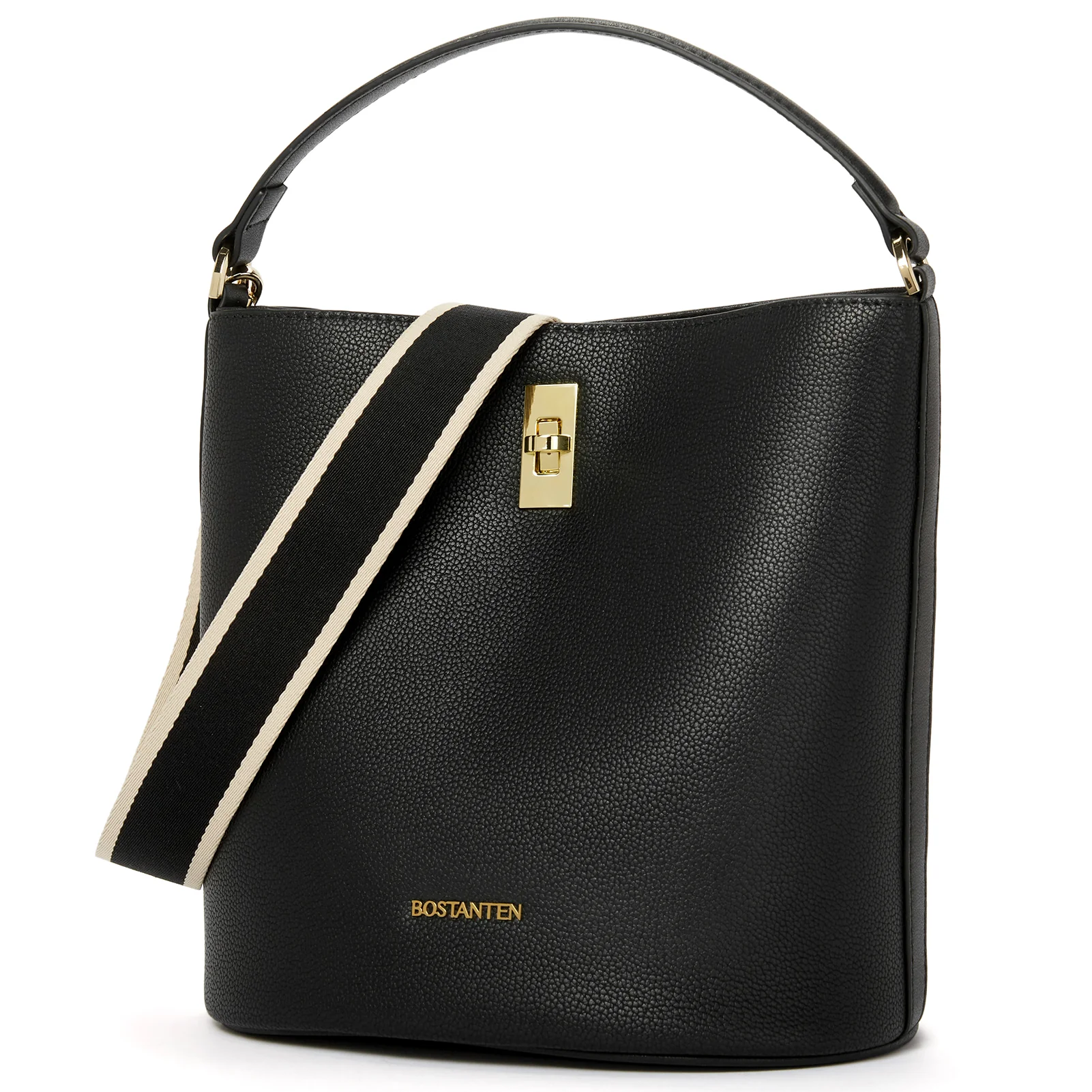 BOSTANTEN Leather Handbags for Women Designer Hobo Bucket Purses Fashion Ladies Crossbody Bags for Work Travel Daily - Image 4