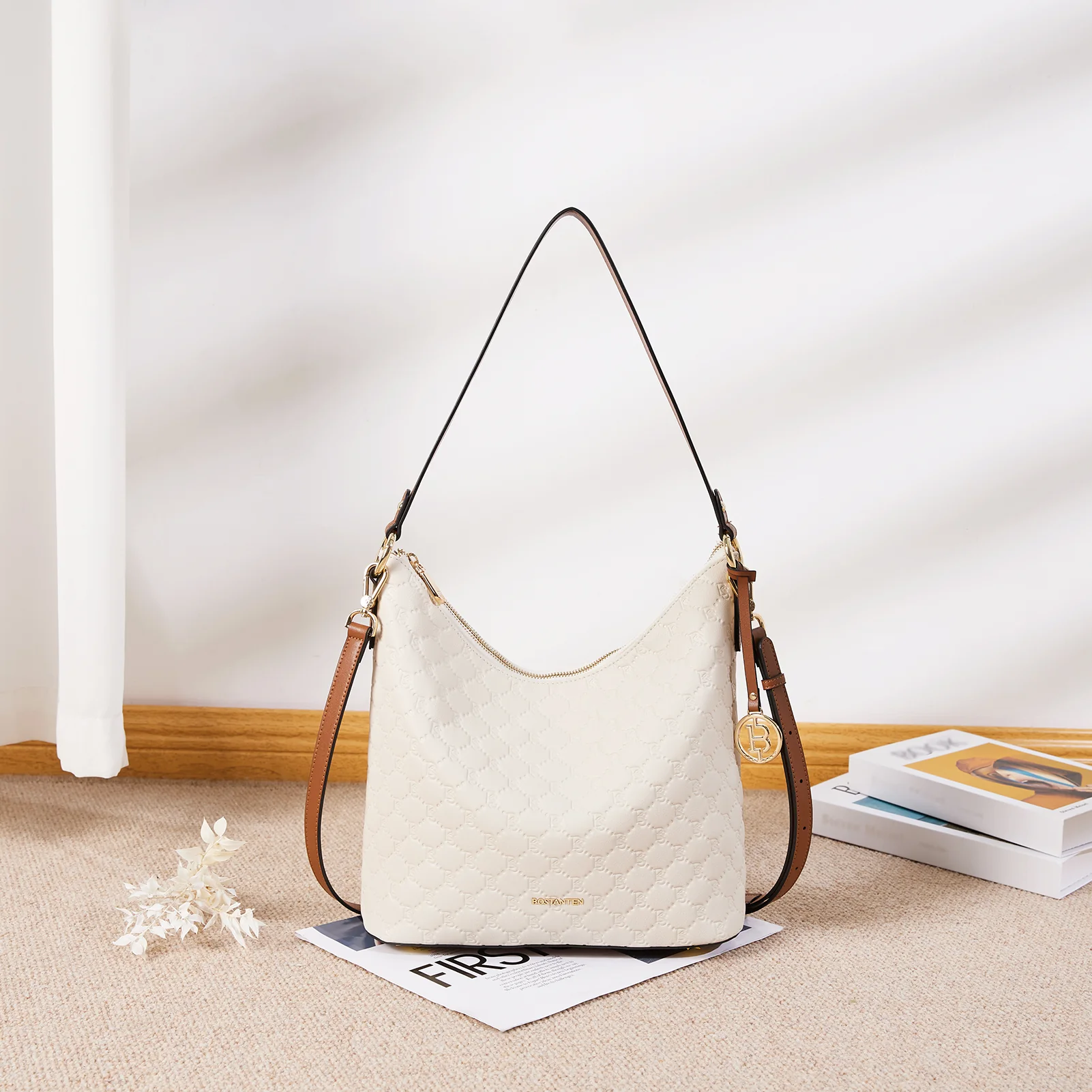 Kweli Trendy Leather Crossbody Hobo Bag for Hands-Free Carrying - Image 19
