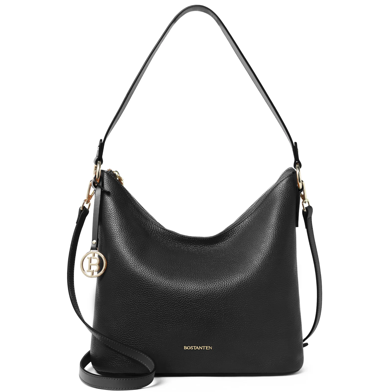 Kweli Trendy Leather Crossbody Hobo Bag for Hands-Free Carrying - Image 5