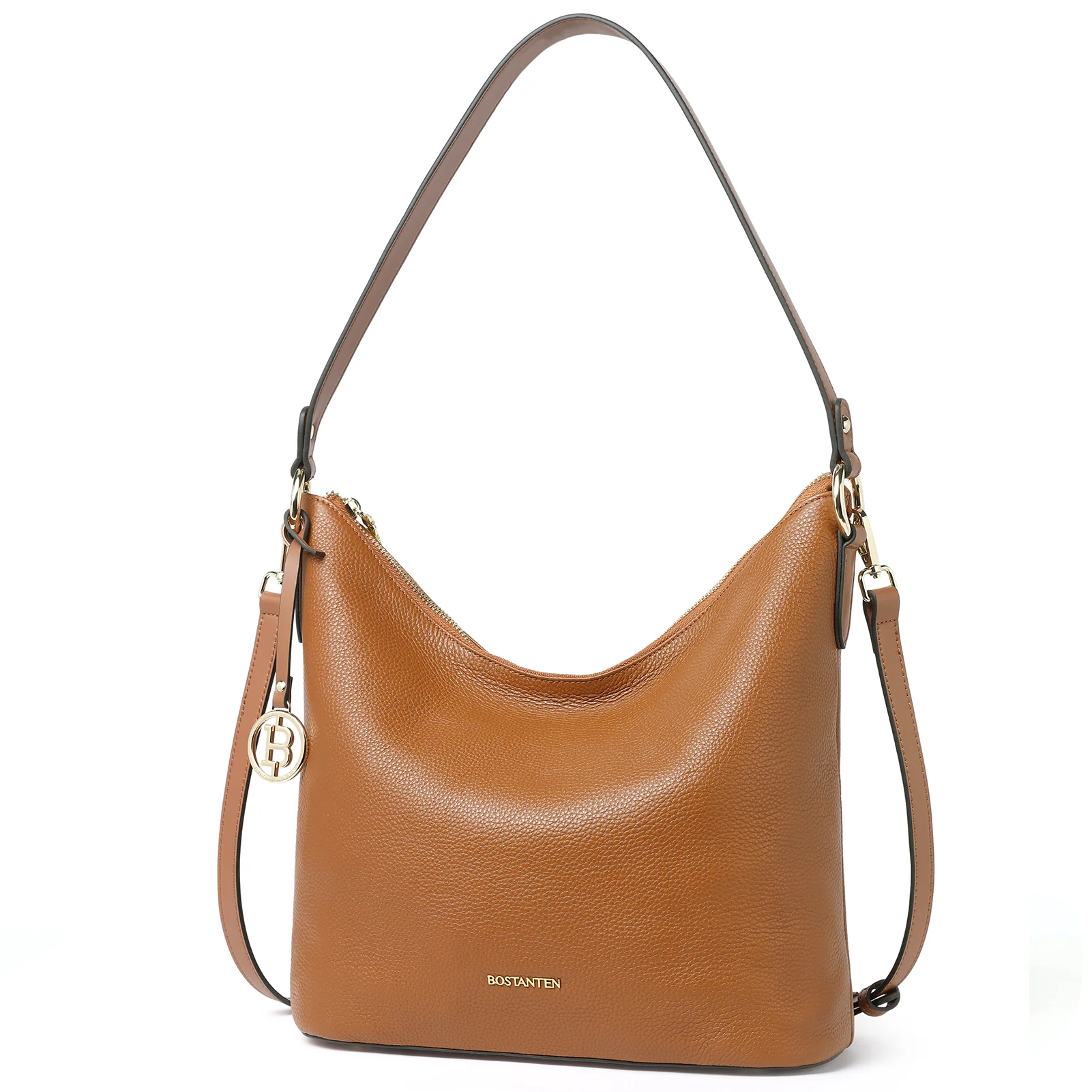 Kweli Trendy Leather Crossbody Hobo Bag for Hands-Free Carrying - Image 9