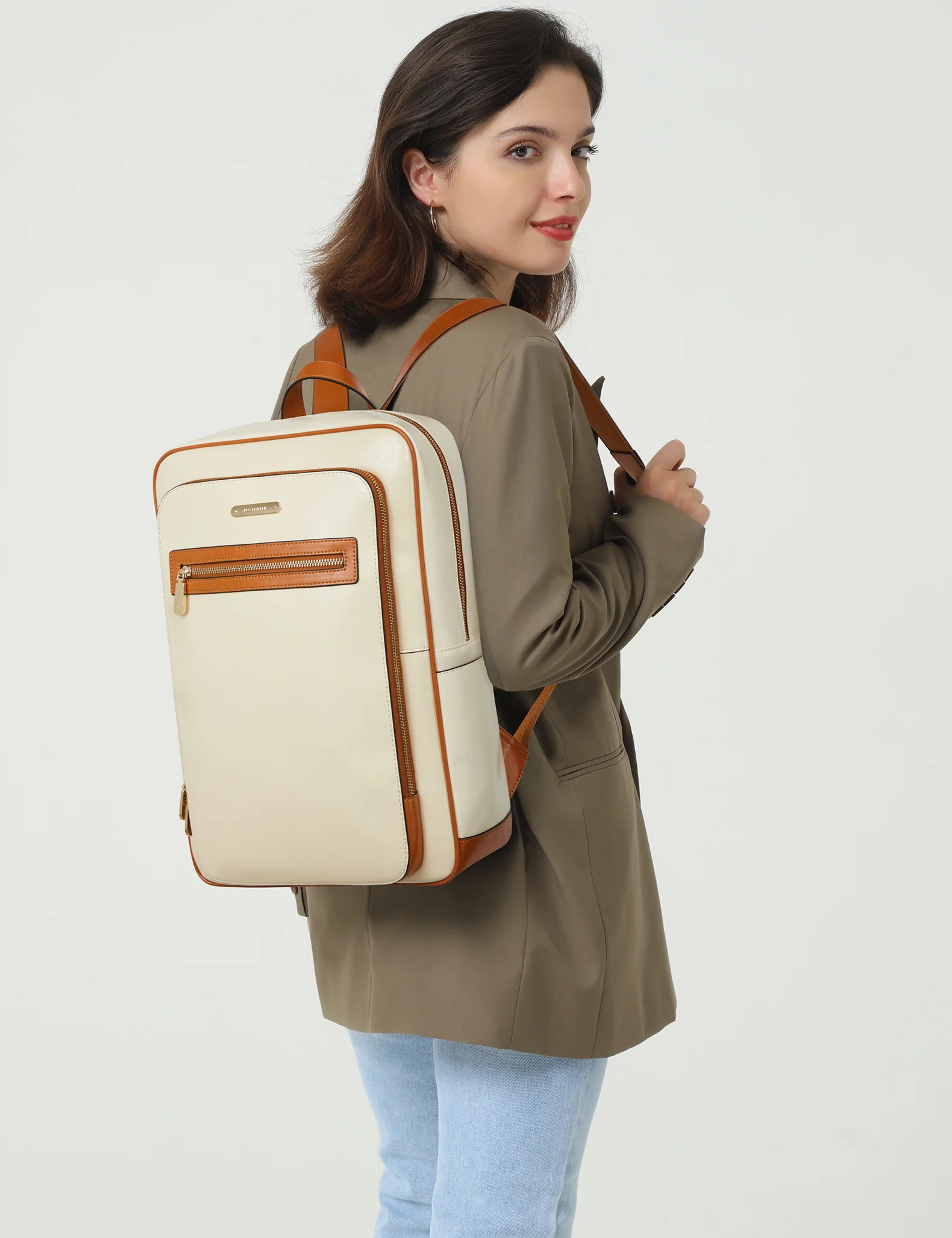 Vrba Laptop Travel Anti-theft Backpack for Women - Image 2