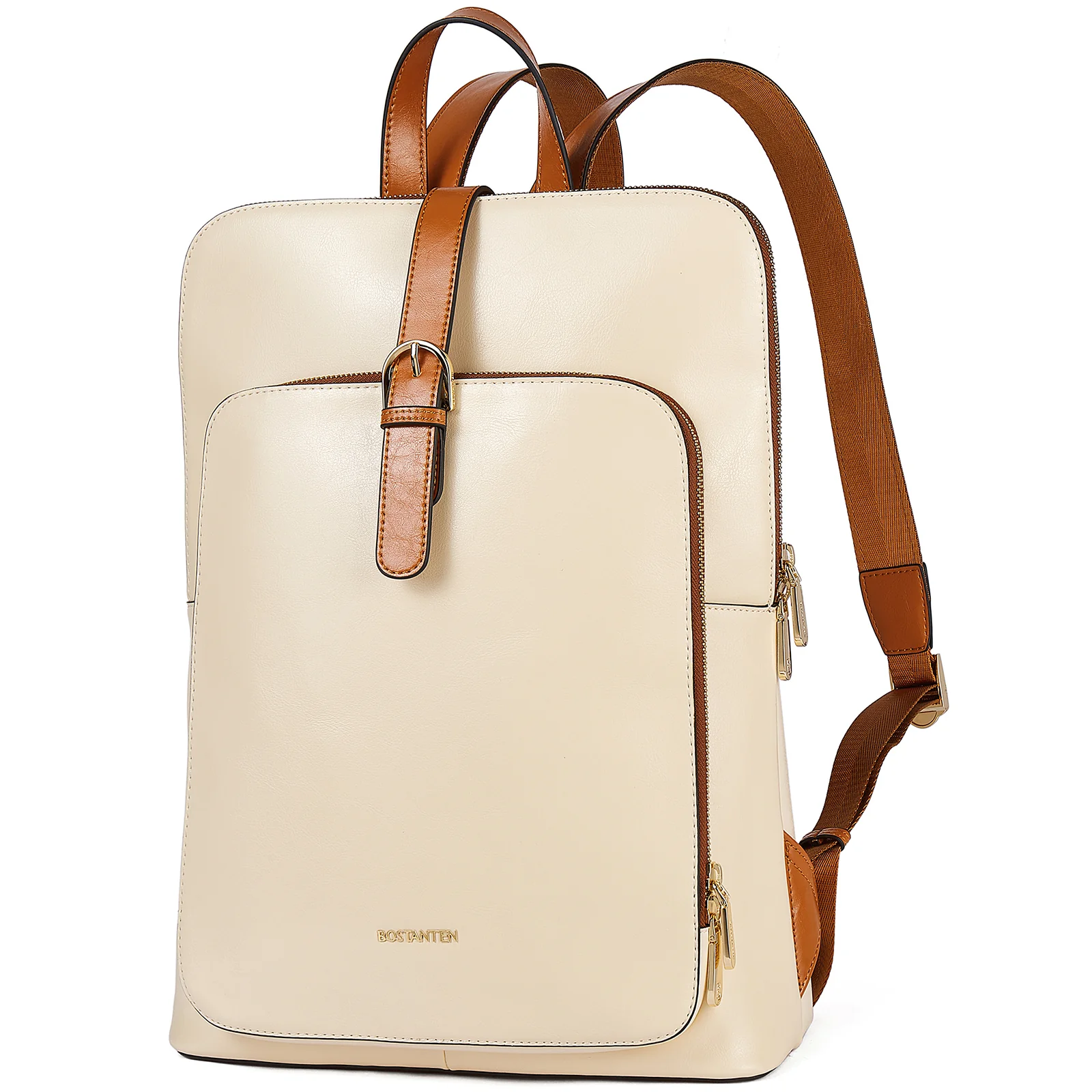 Vrba Leather Backpacks with Laptop Compartments for Women - Image 2