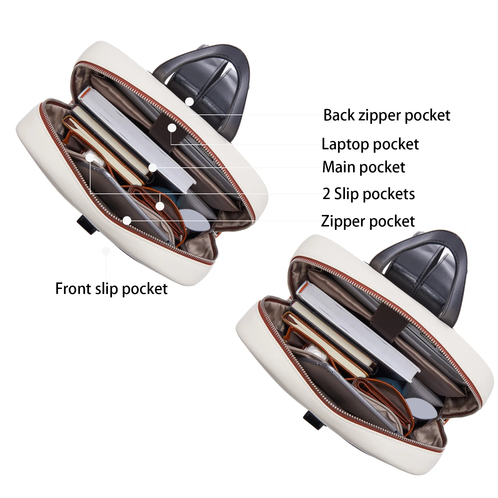 Vrba Dual Purpose Backpack for Work and Travel - Image 3