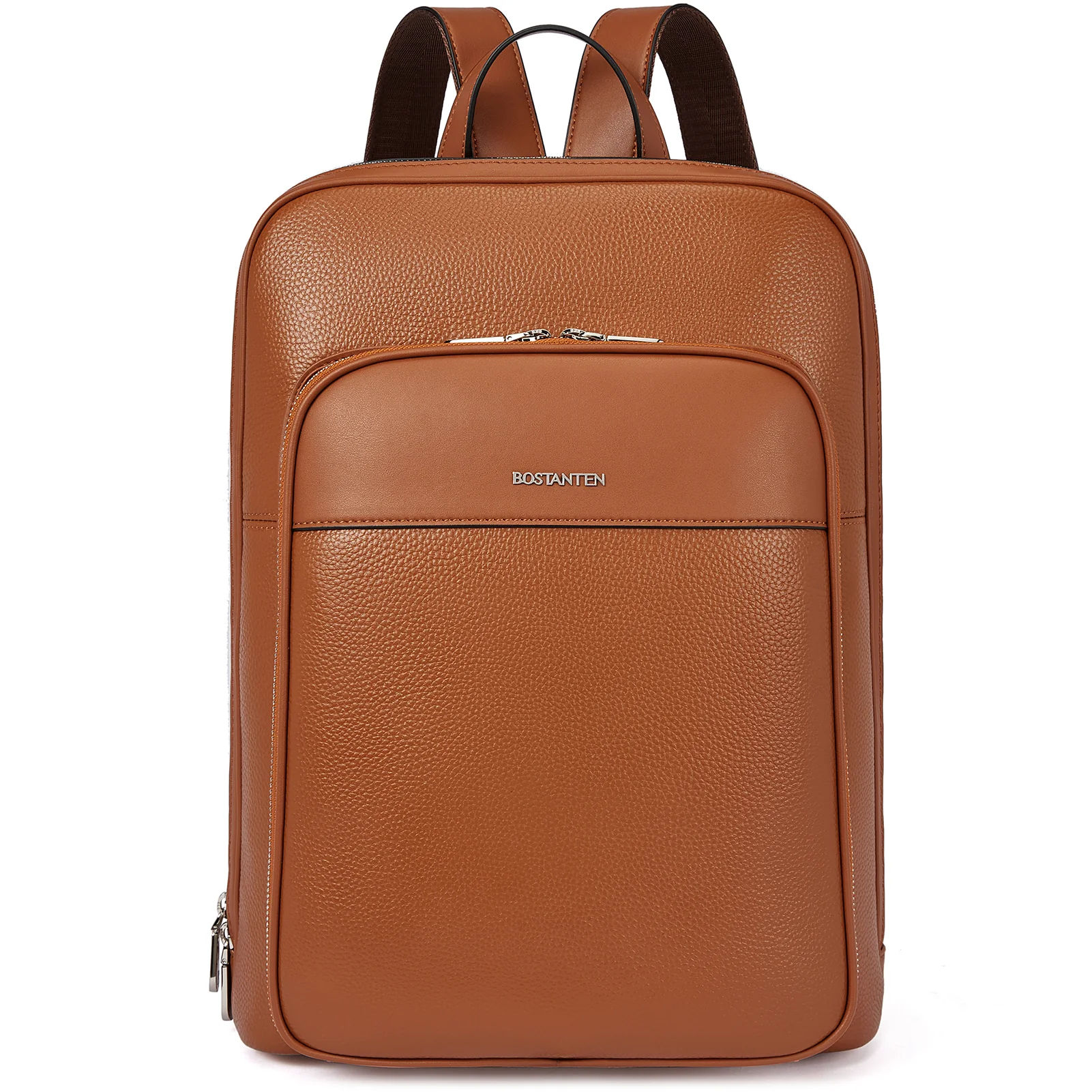 Vallis Vintage Leather Laptop College Travel Backpack - Image 15