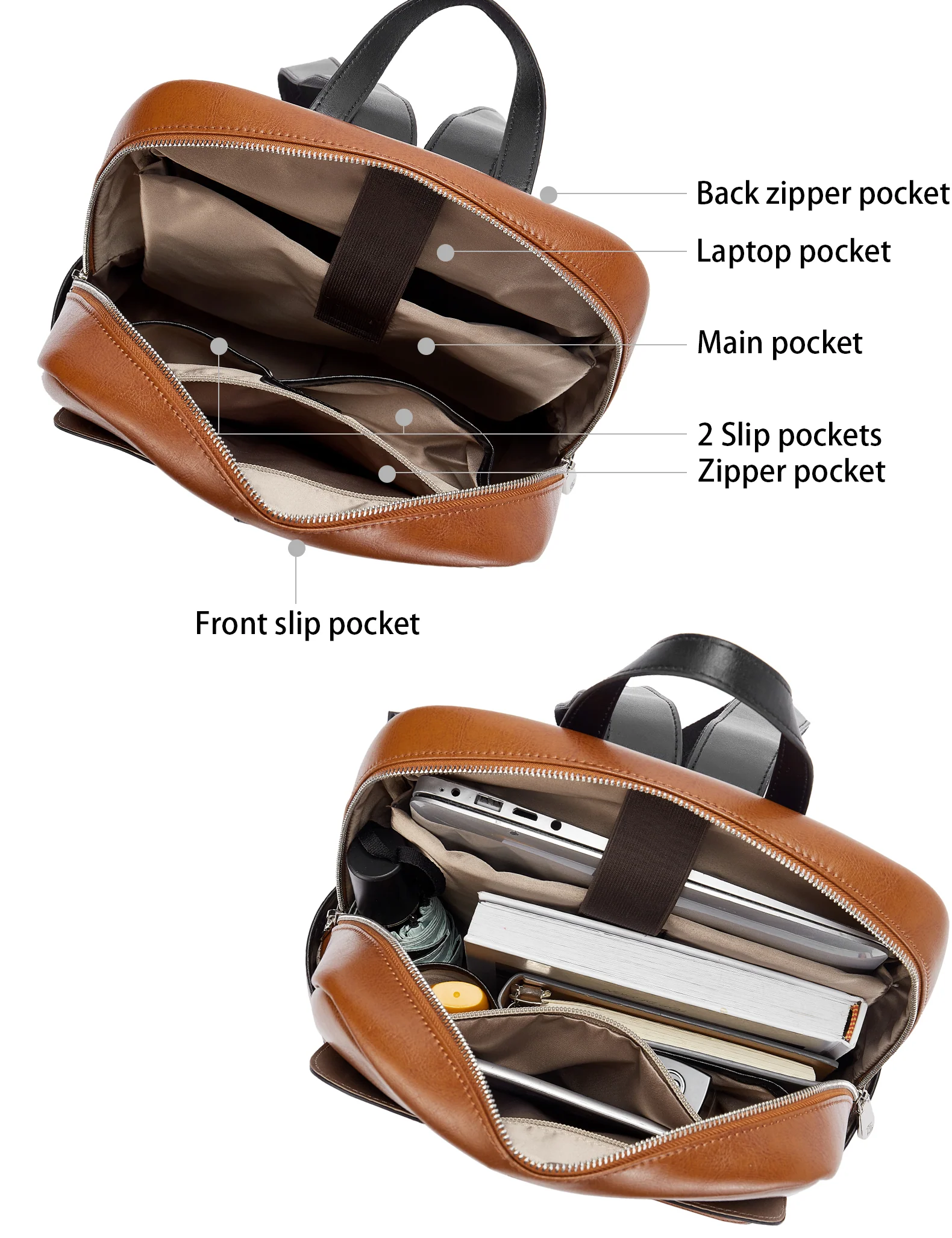 Vrba Laptop Backpack Purse — Simplicity - Image 17