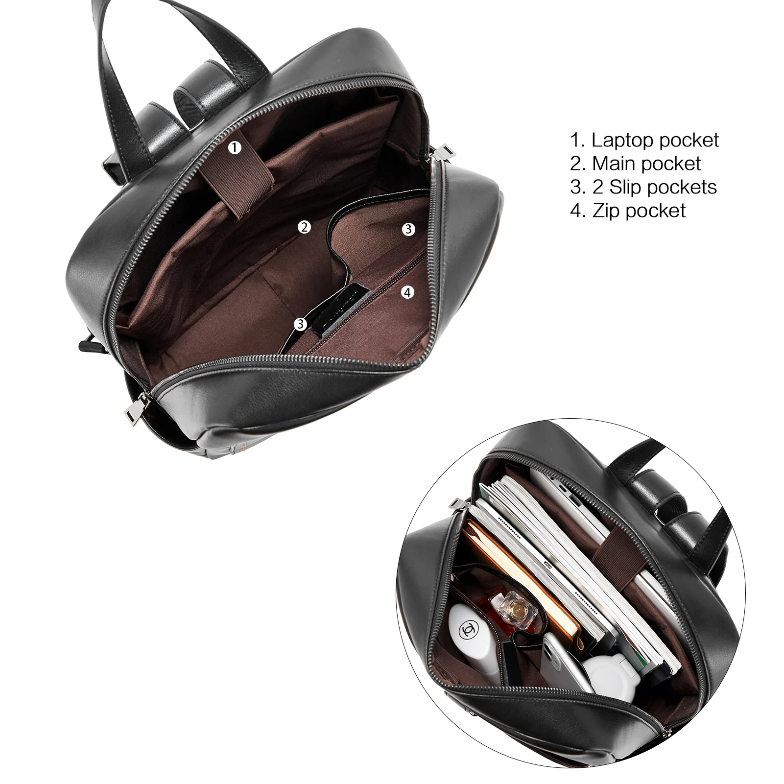 Vrba Laptop Backpack Purse — Simplicity - Image 23