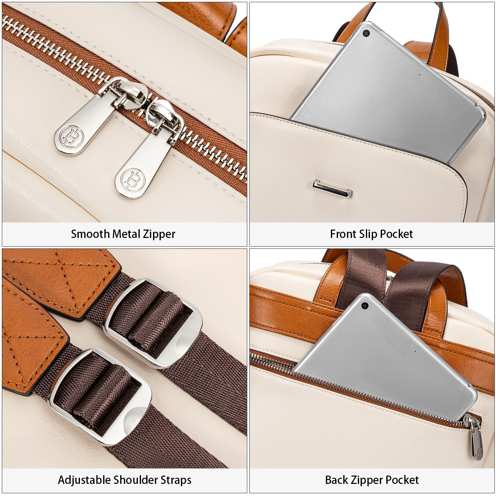 Vrba Laptop Backpack Purse — Simplicity - Image 4