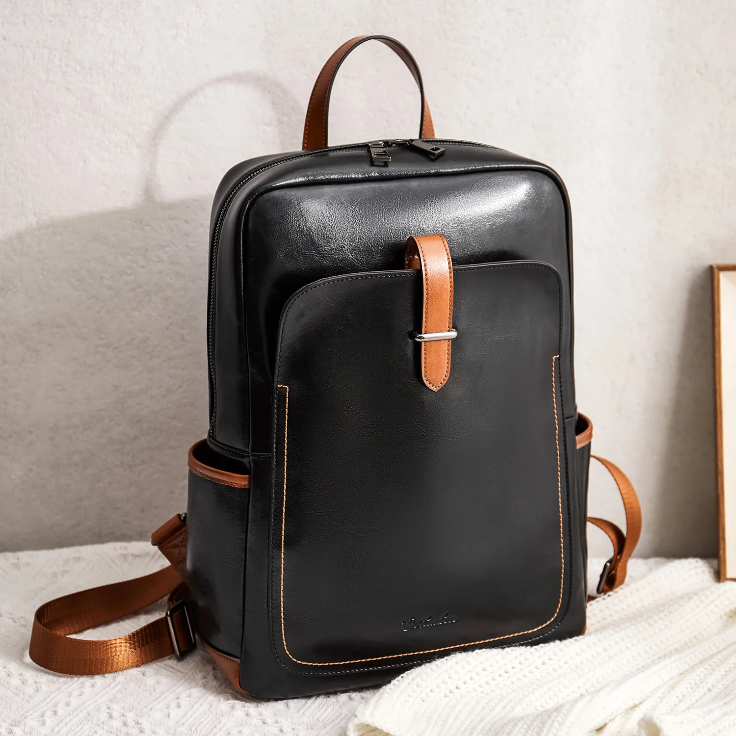 Vrba Laptop Backpack Purse — Simplicity - Image 9