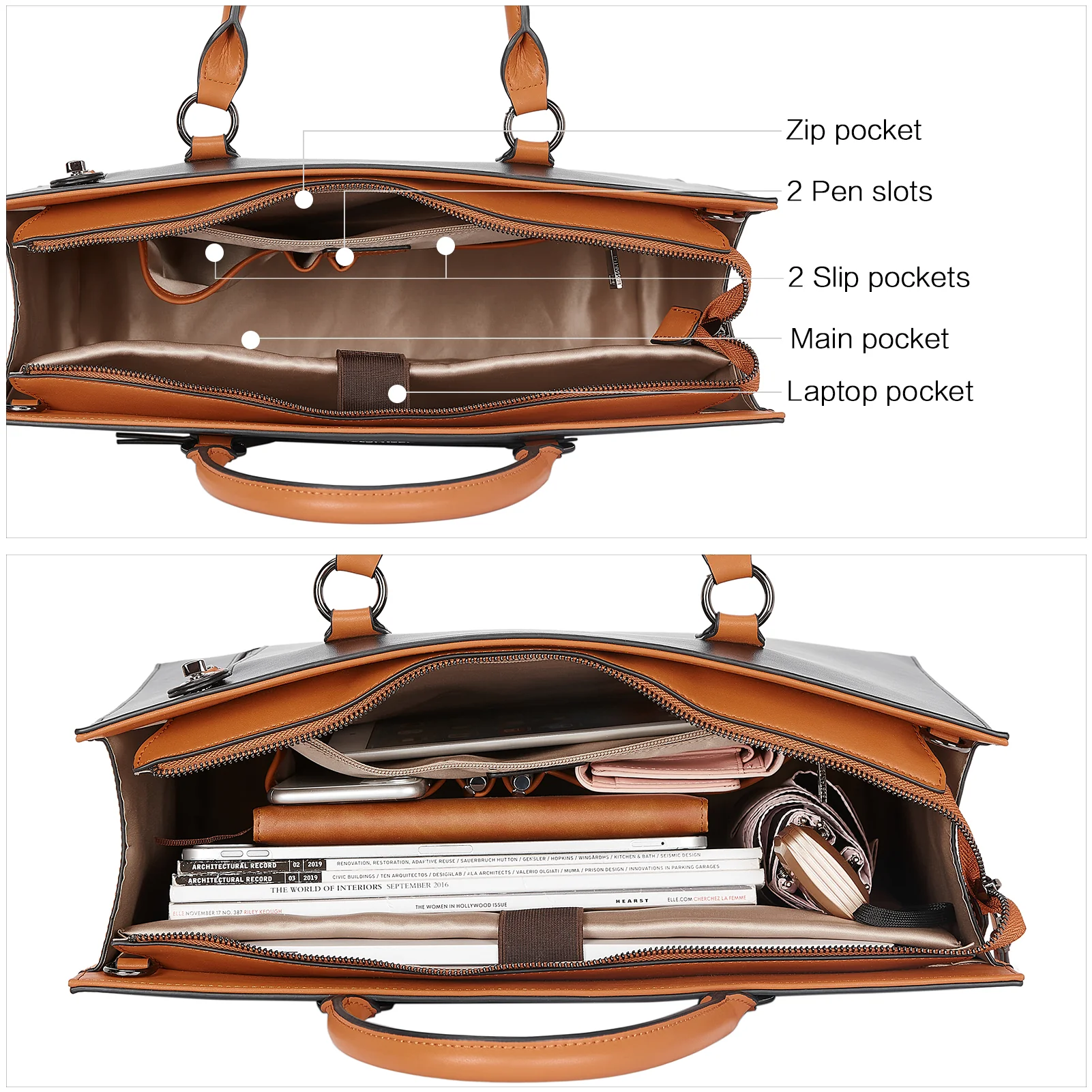 Mizuki Luxury Briefcase For Women - Image 13