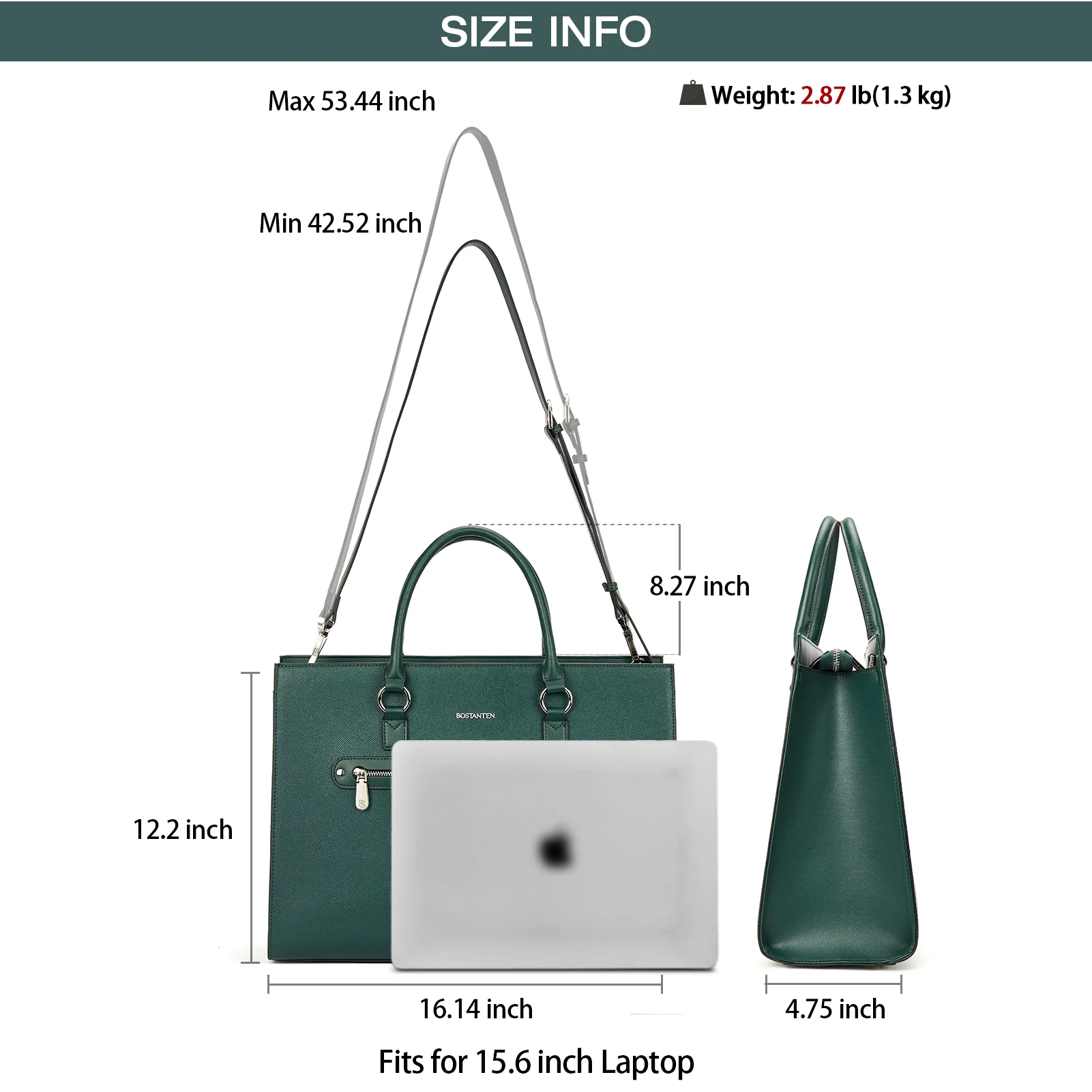 Mizuki Luxury Briefcase For Women - Image 19