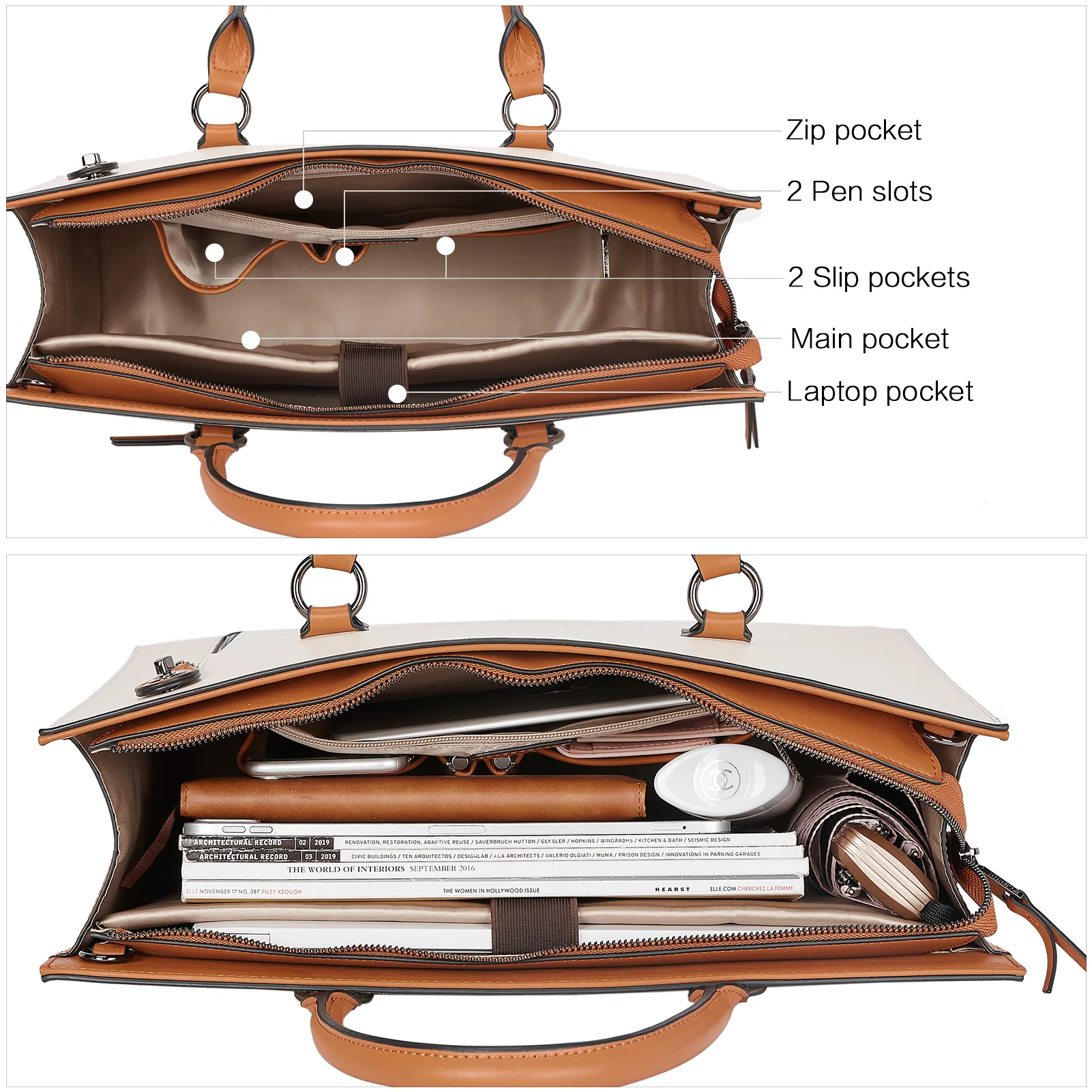Mizuki Luxury Briefcase For Women - Image 5