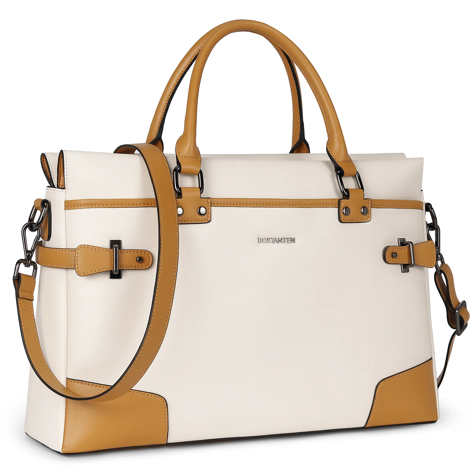 Mizuki Crossbody Briefcase For Women — College - Image 6