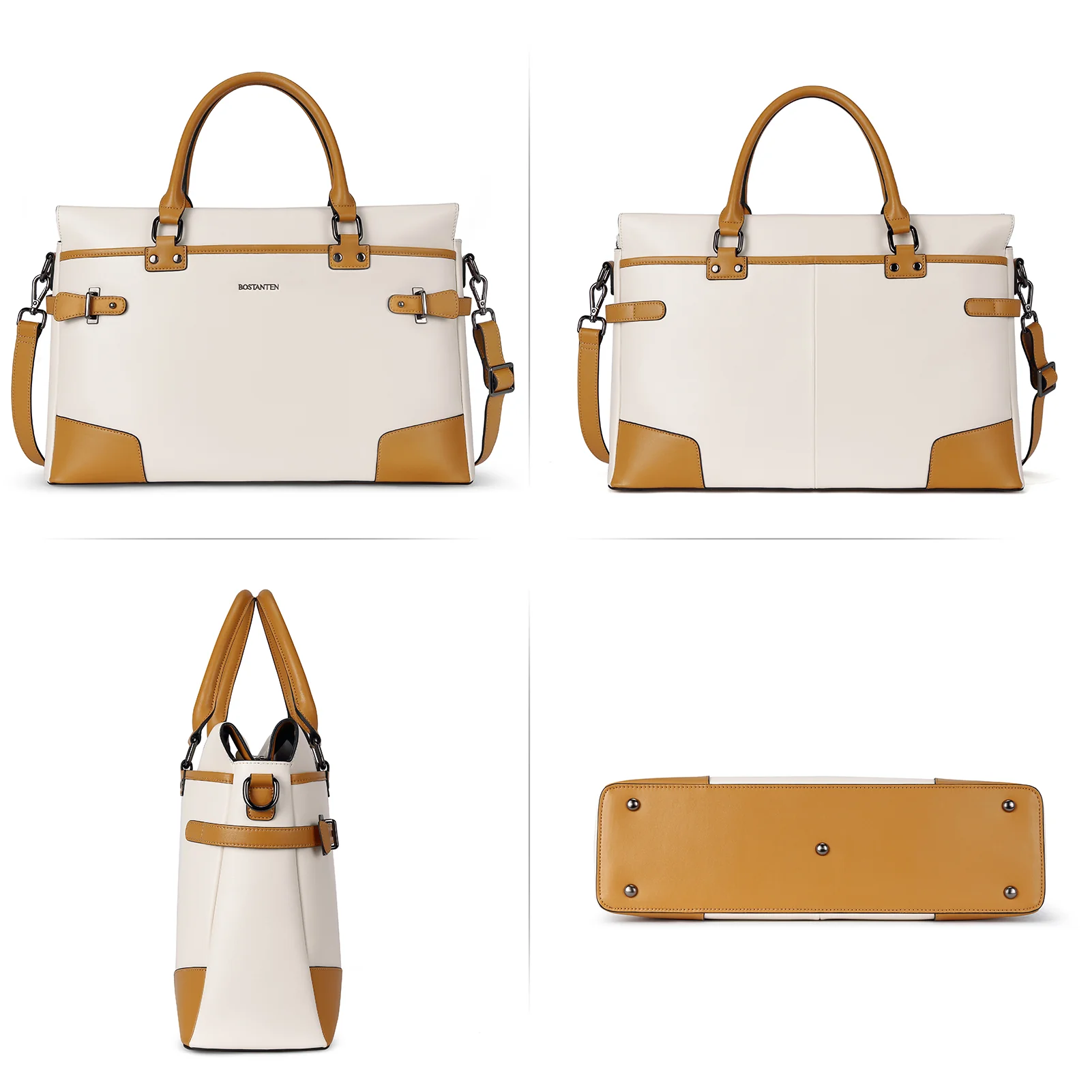 Mizuki Crossbody Briefcase For Women — College - Image 7