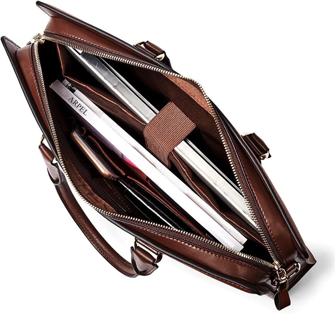 Johan Leather Lawyers Briefcase - Premium Laptop Bag - Image 13