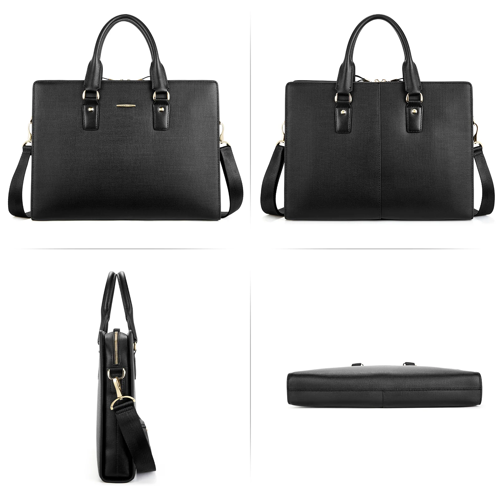 Johan Leather Lawyers Briefcase - Premium Laptop Bag - Image 7