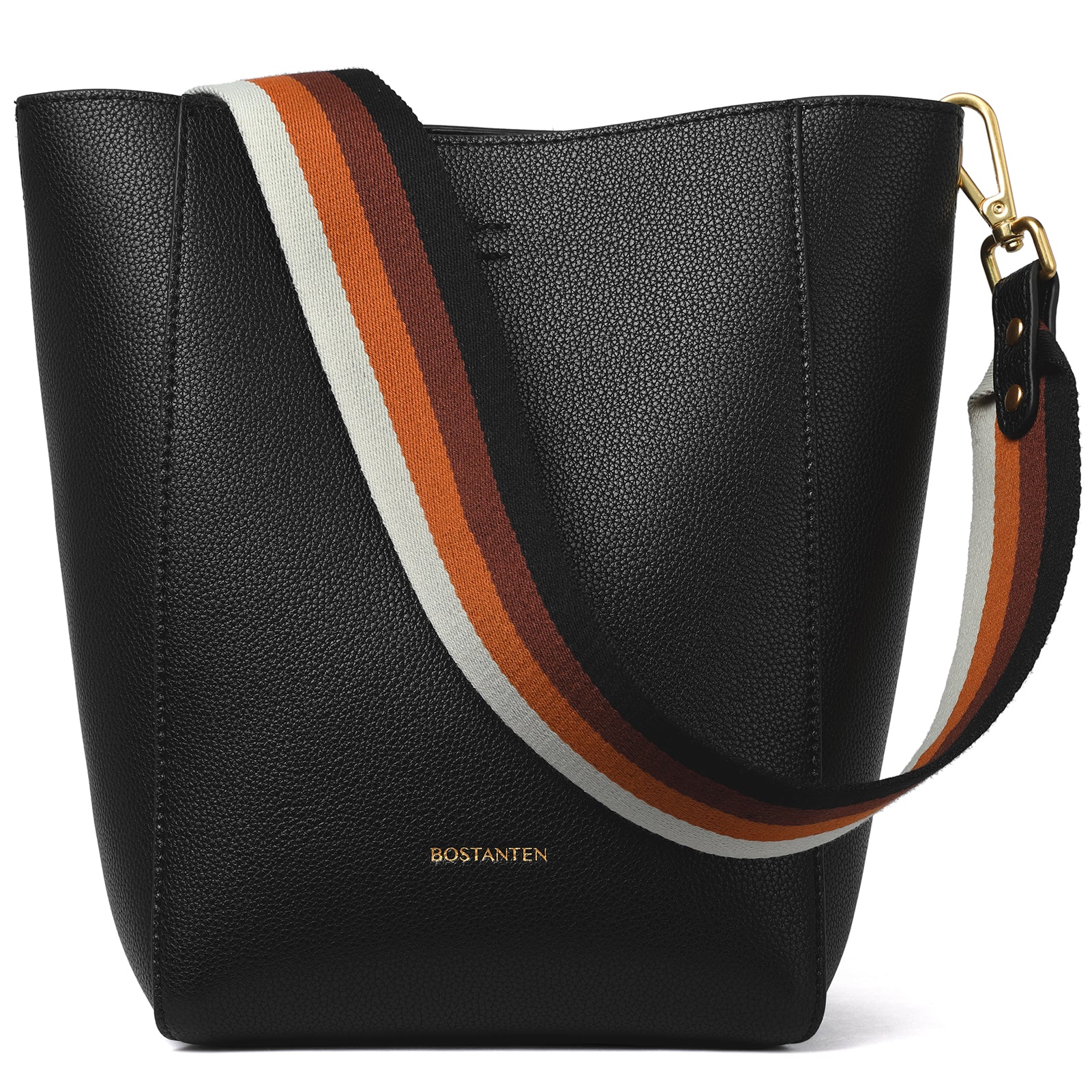 BOSTANTEN Leather Purses and Handbags for Women Designer Hobo Bucket Bag Fashion Small Crossbody Purses - Image 7