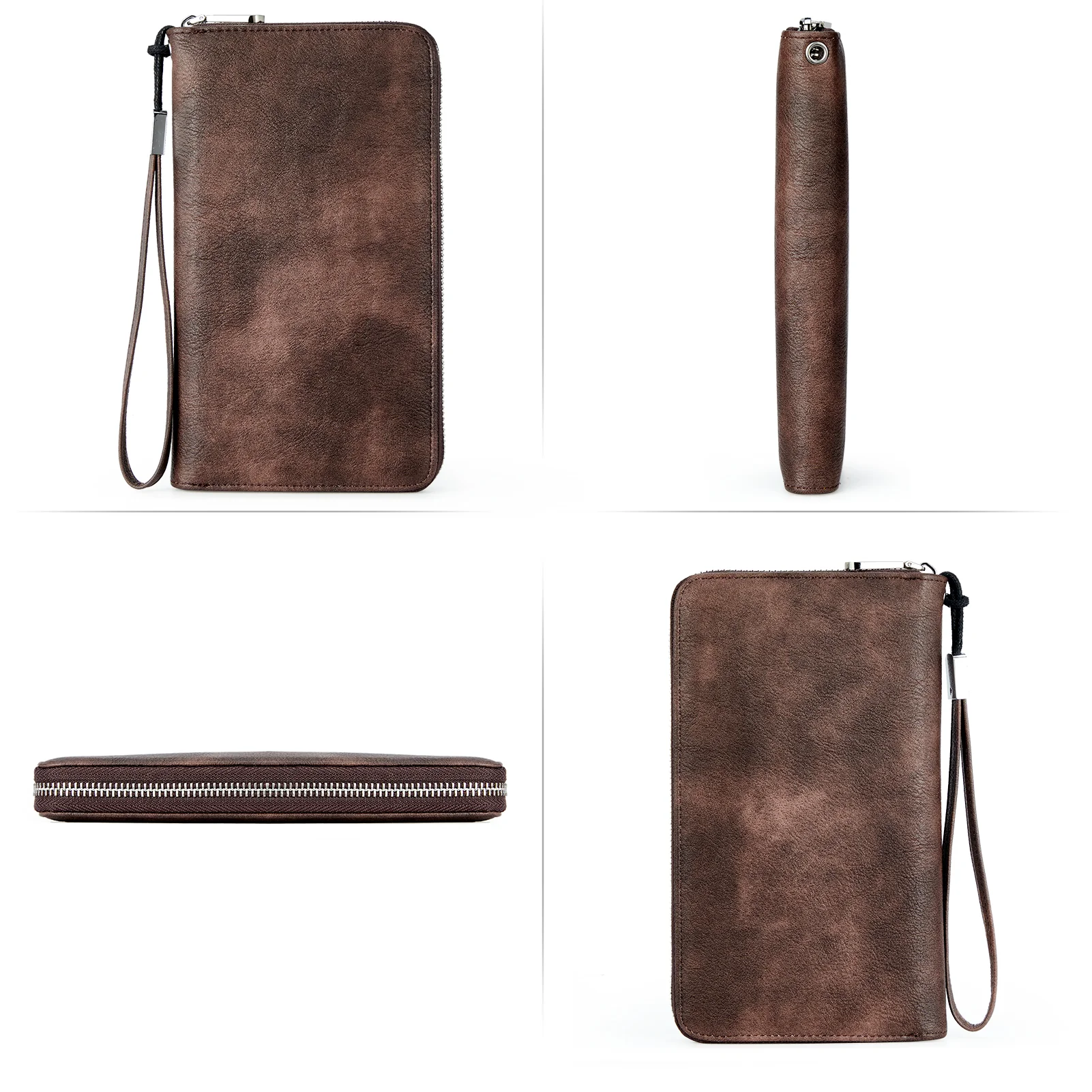 Rozenn Wallets With Checkbook Holder —— Zipper - Image 104