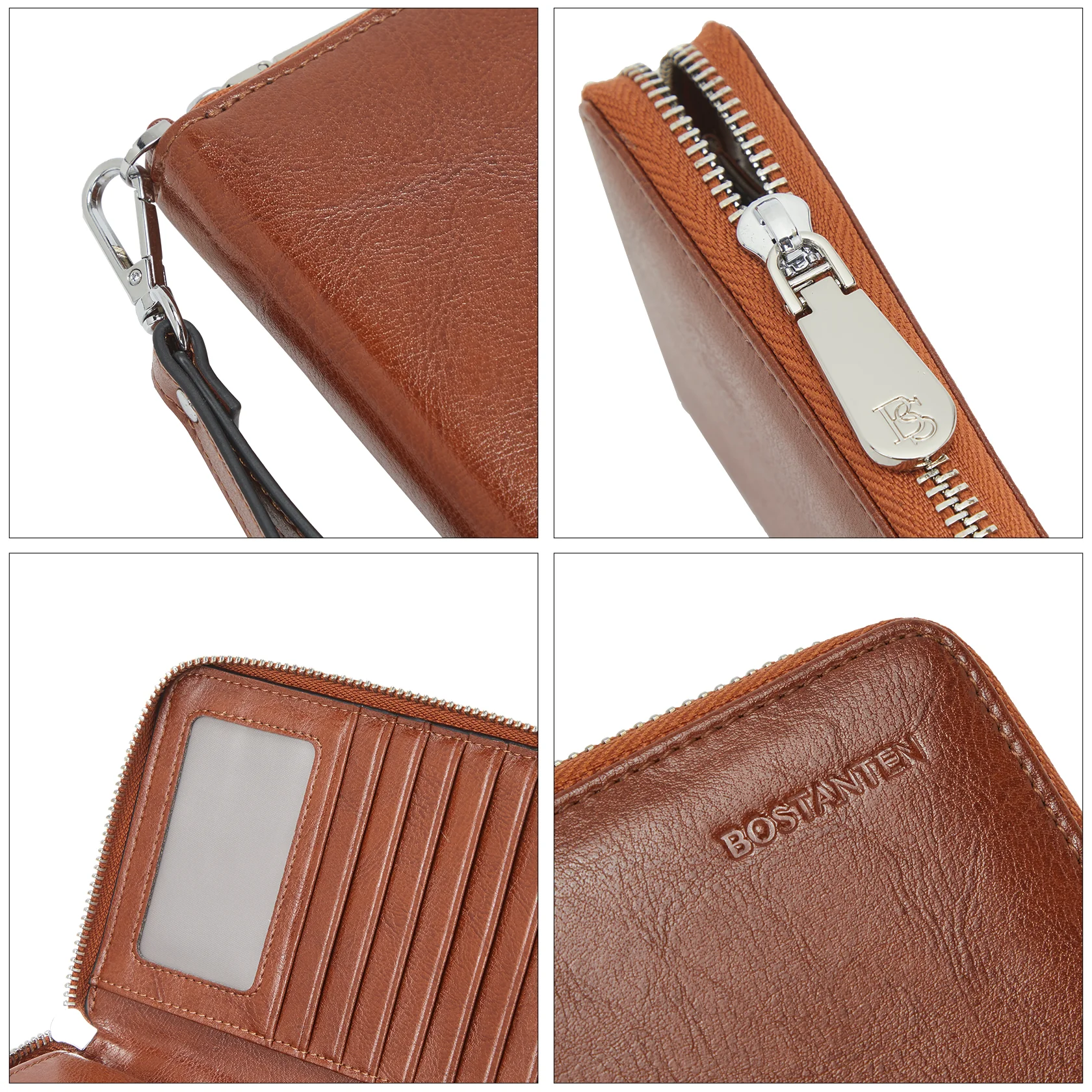 Rozenn Wallets With Checkbook Holder —— Zipper - Image 11