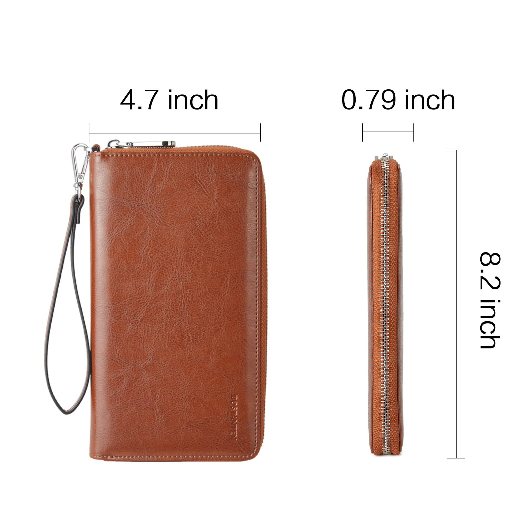 Rozenn Wallets With Checkbook Holder —— Zipper - Image 14