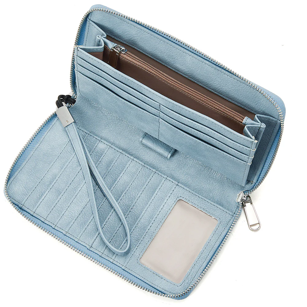 Rozenn Wallets With Checkbook Holder —— Zipper - Image 22