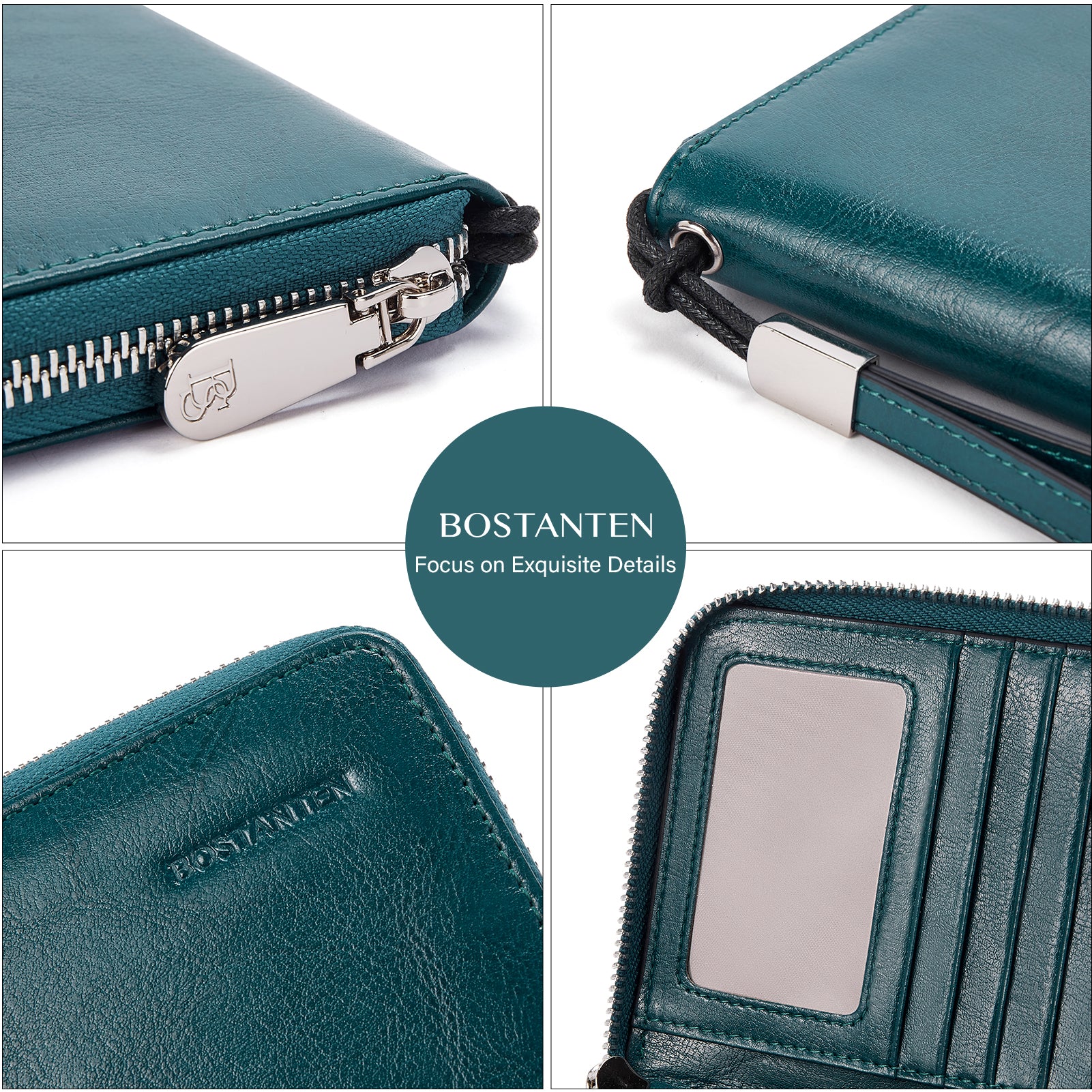 Rozenn Wallets With Checkbook Holder —— Zipper - Image 28