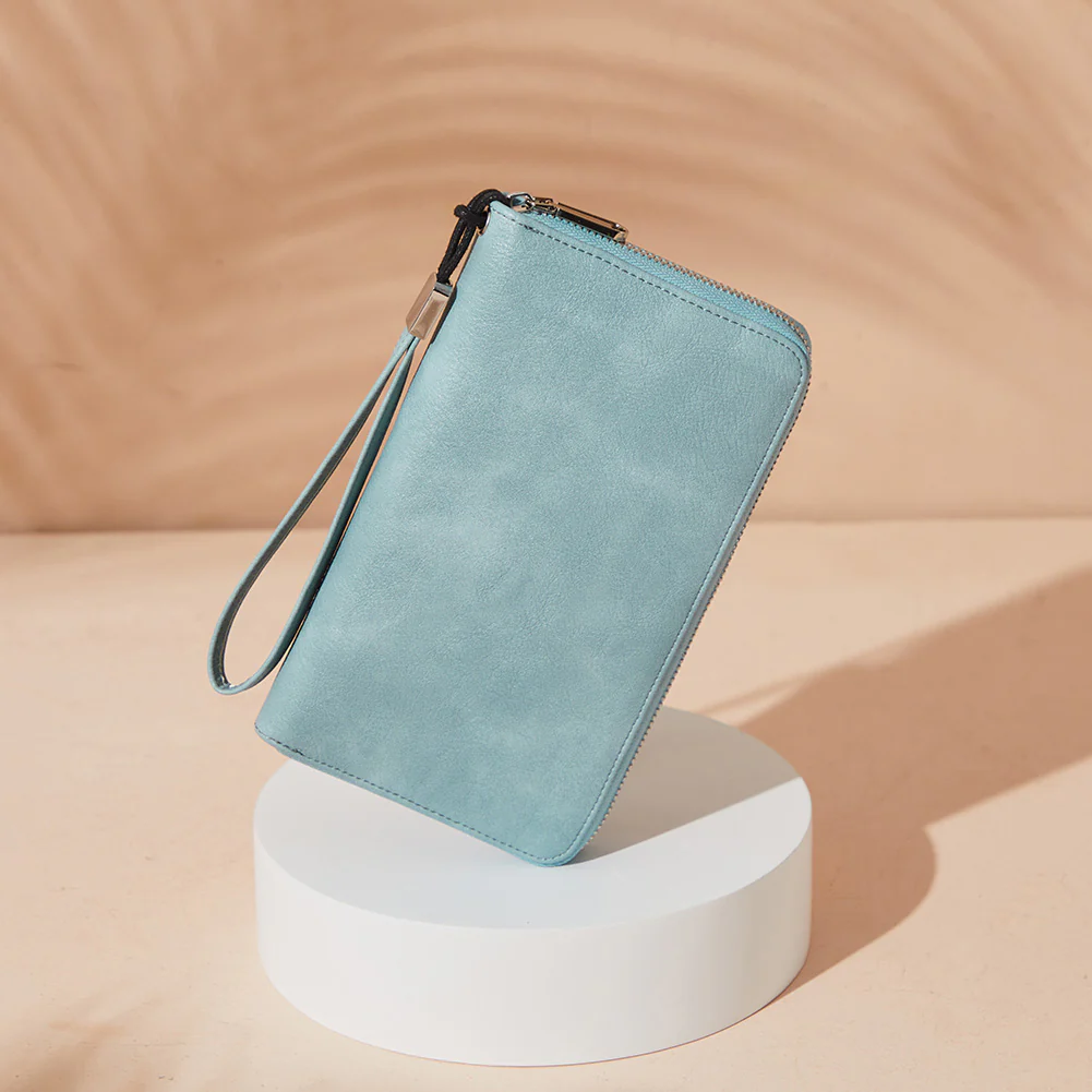 Rozenn Wallets With Checkbook Holder —— Zipper - Image 38