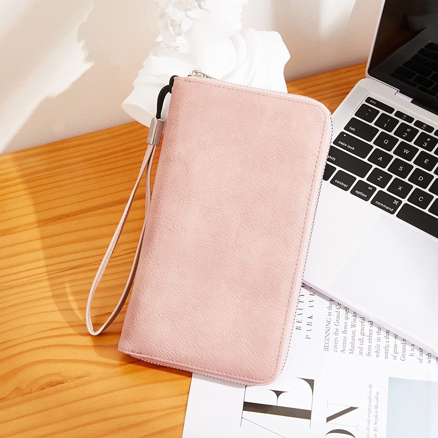 Rozenn Wallets With Checkbook Holder —— Zipper - Image 46